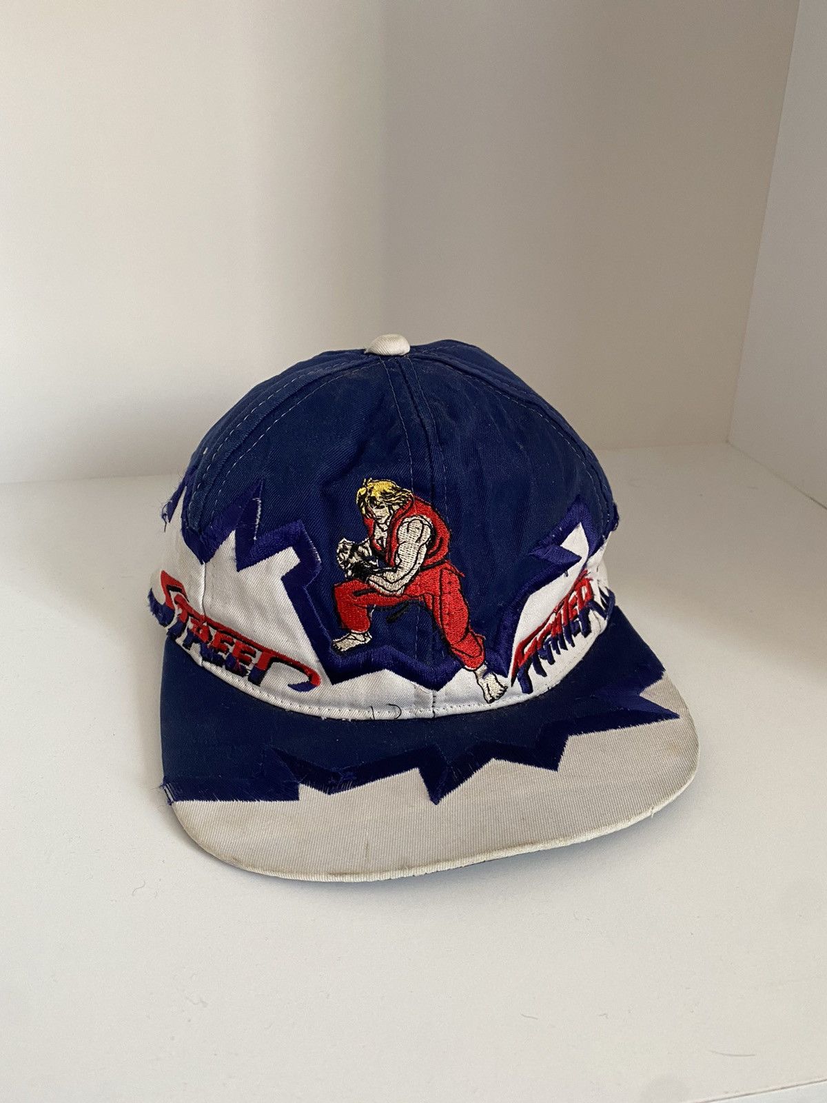 Vintage Street Fighter II Ken Masters 1996 Vega hat Size ONE SIZE - 2 Thumbnail