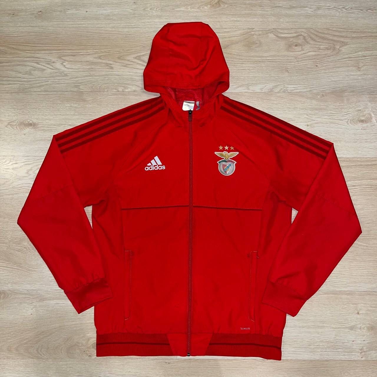 Adidas BENFICA ADIDAS 2018/2019 FOOTBALL TRAINING JACKET SIZE “L” Size US L / EU 52-54 / 3 - 1 Thumbnail