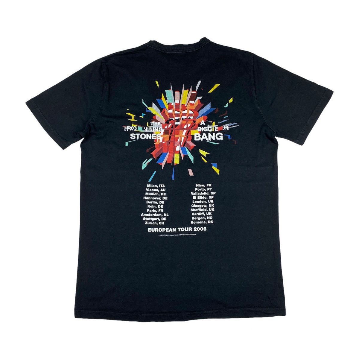Band Tees Vintage The Rolling Stones European Tour 2006 T Shirt Size US M / EU 48-50 / 2 - 2 Thumbnail