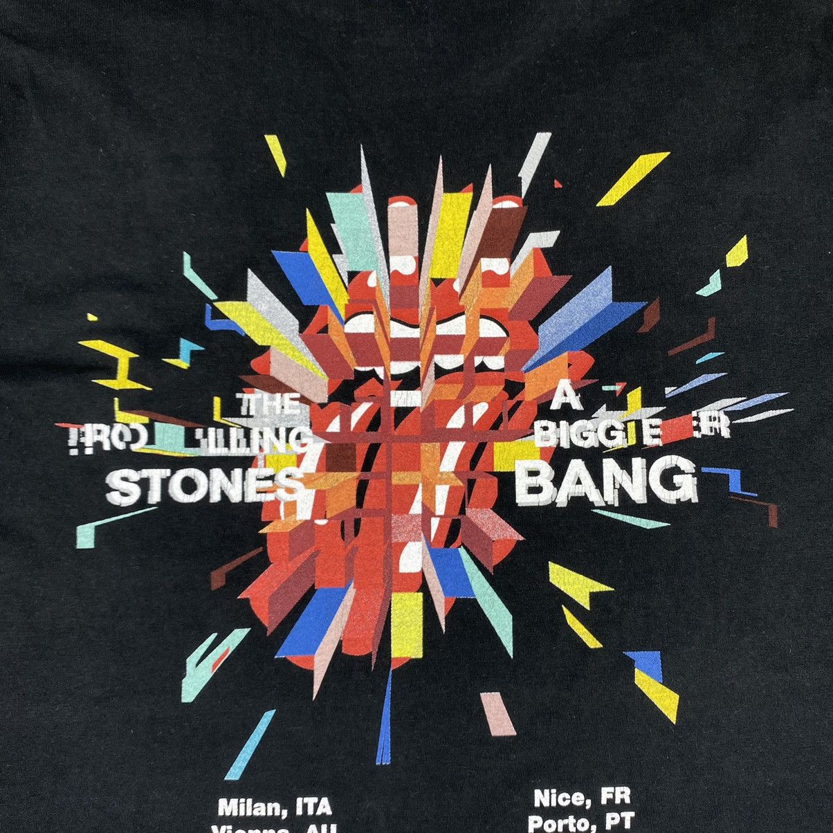 Band Tees Vintage The Rolling Stones European Tour 2006 T Shirt Size US M / EU 48-50 / 2 - 9 Thumbnail