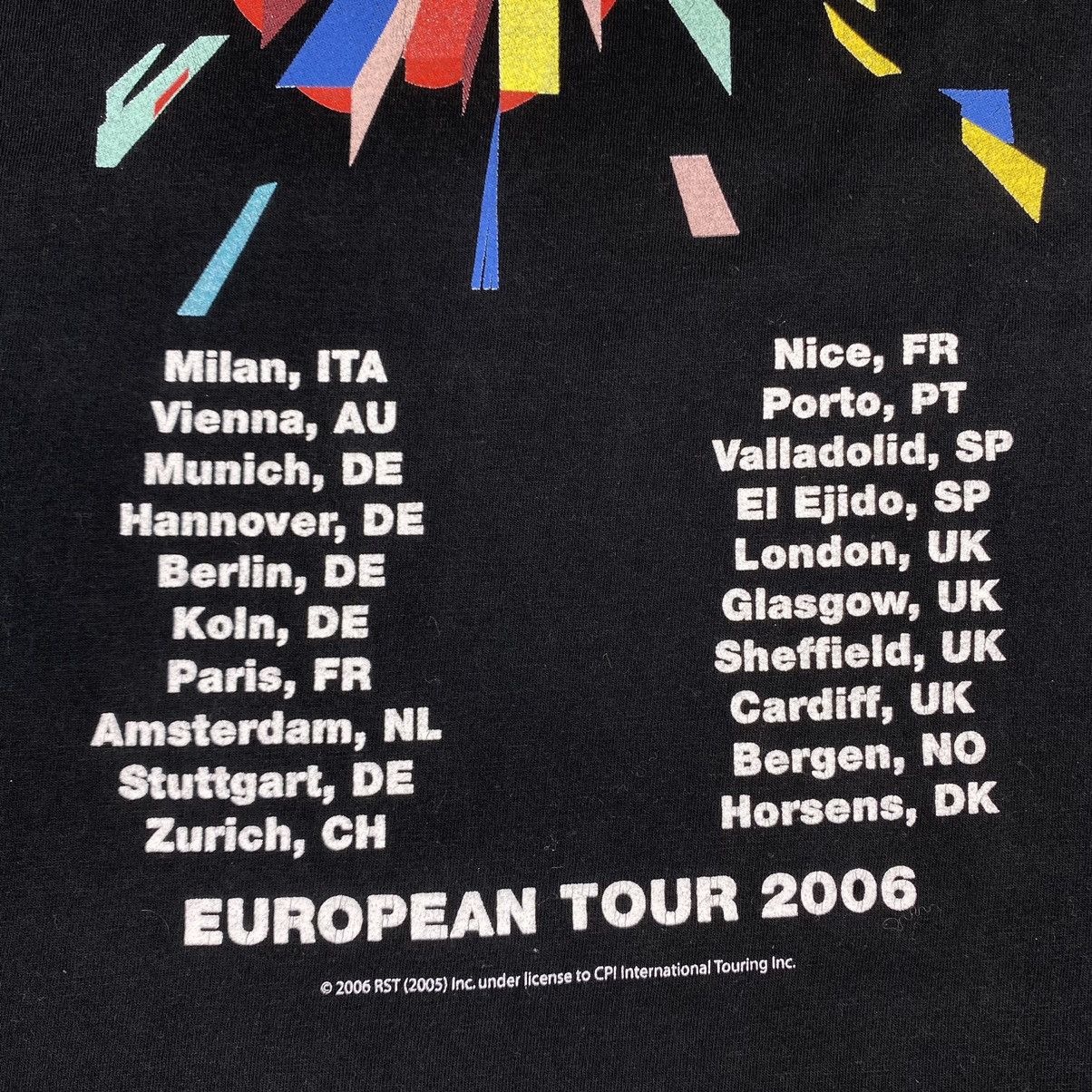 Band Tees Vintage The Rolling Stones European Tour 2006 T Shirt Size US M / EU 48-50 / 2 - 12 Thumbnail