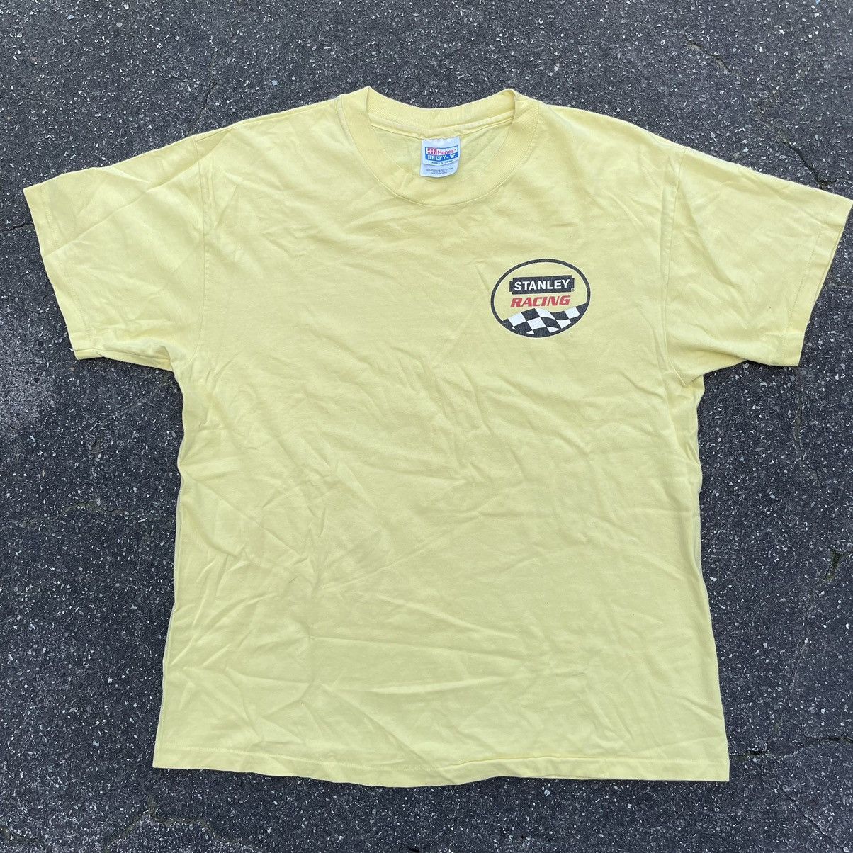 Hanes × NASCAR × Vintage Vintage Stanley Racing Hanes Beefy Single ...