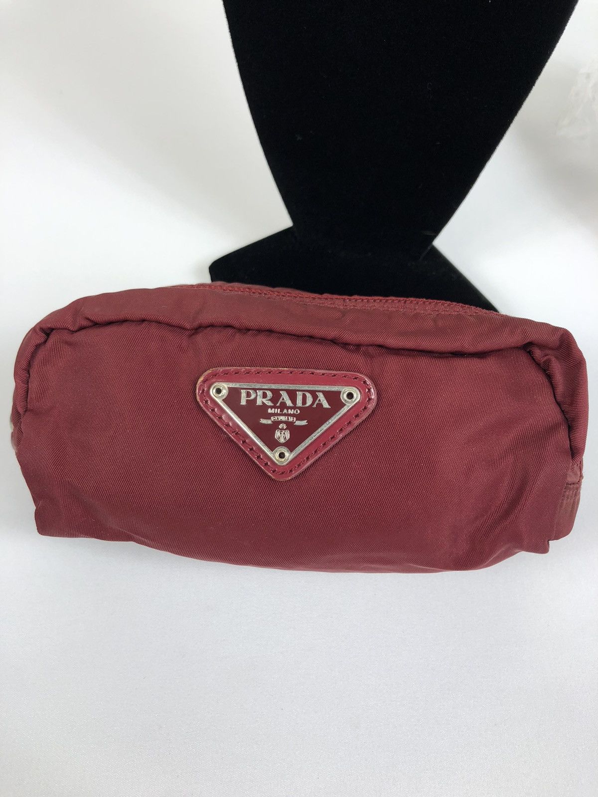 Prada tessuto nylon cosmetic bag