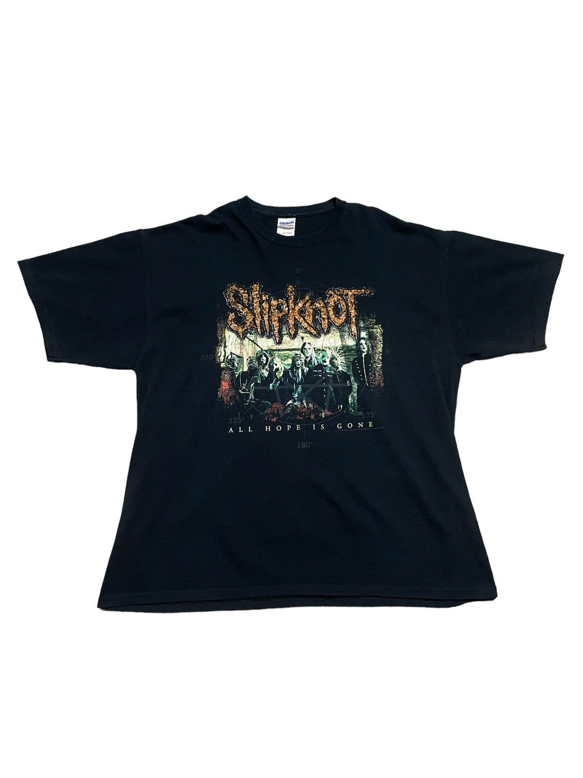 Band Tees 2008 Slipknot t-shirt "All Hope is Gone" tour Size US XL / EU 56 / 4 - 1 Thumbnail