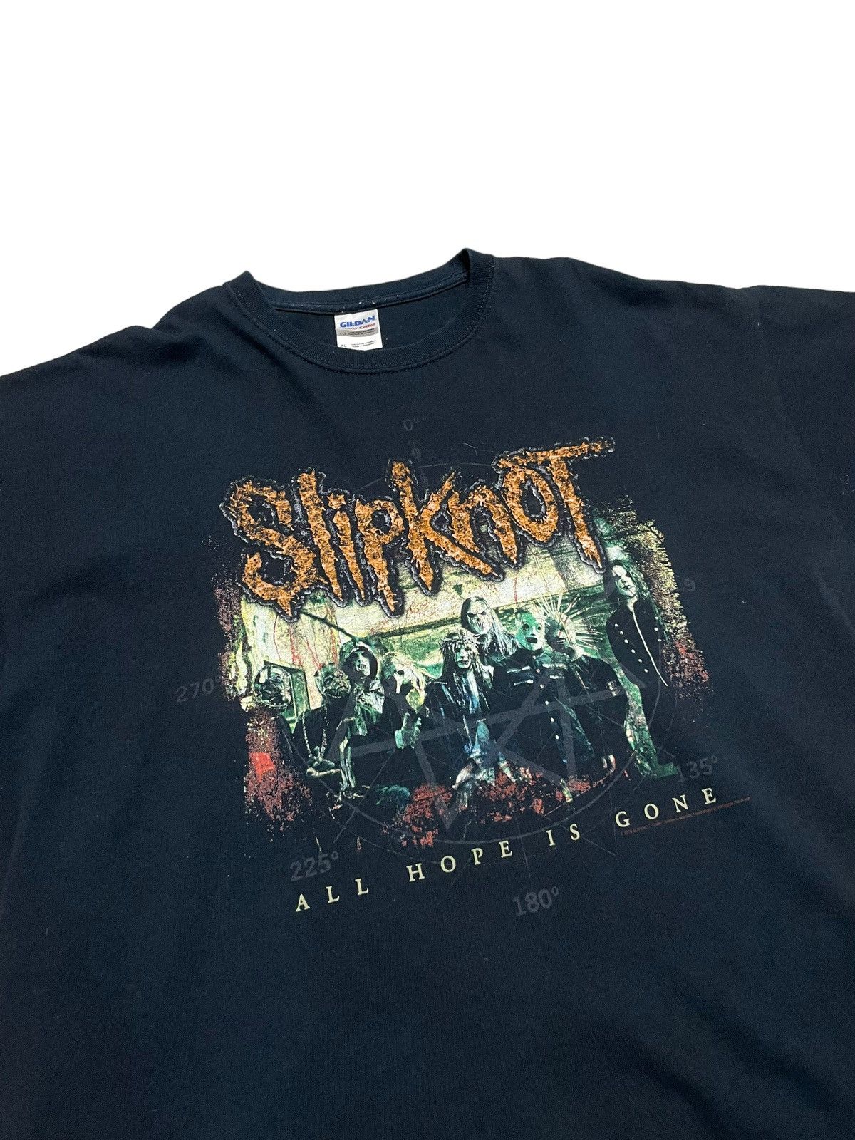 Band Tees 2008 Slipknot t-shirt "All Hope is Gone" tour Size US XL / EU 56 / 4 - 2 Thumbnail