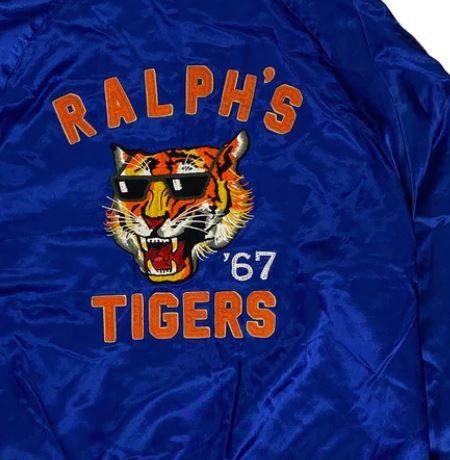 Polo Ralph Lauren POLO RALPH LAUREN WASHED SATIN SOUVENIR JACKET XL Size US XL / EU 56 / 4 - 3 Thumbnail