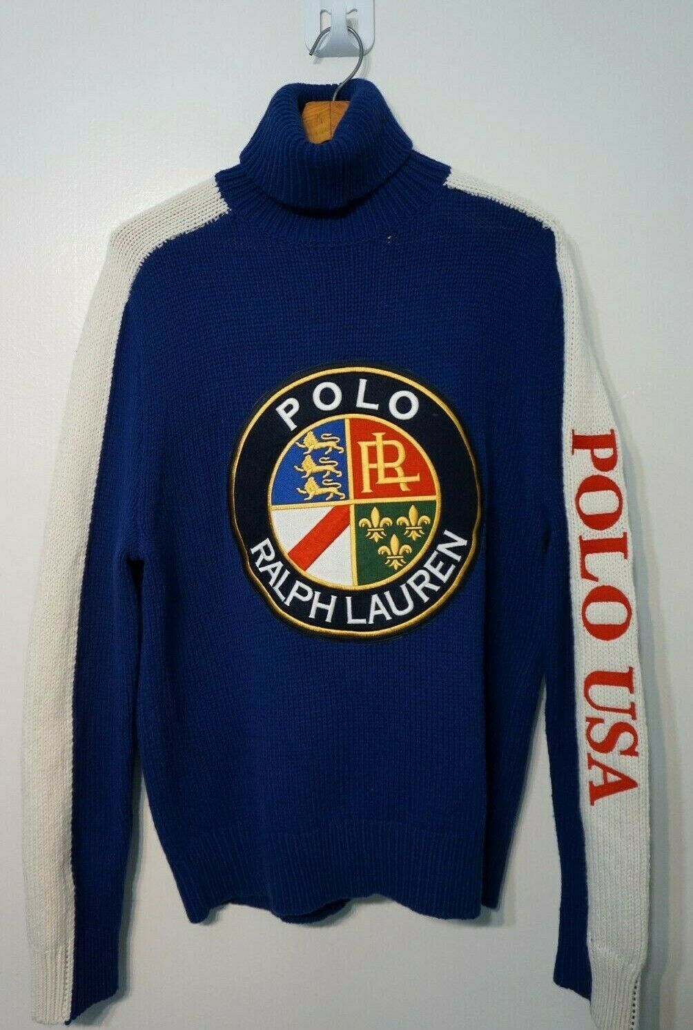 Polo Ralph Lauren Polo Ralph Lauren Downhill Cookie Turtleneck Sweater XXL Size US XXL / EU 58 / 5 - 15 Thumbnail