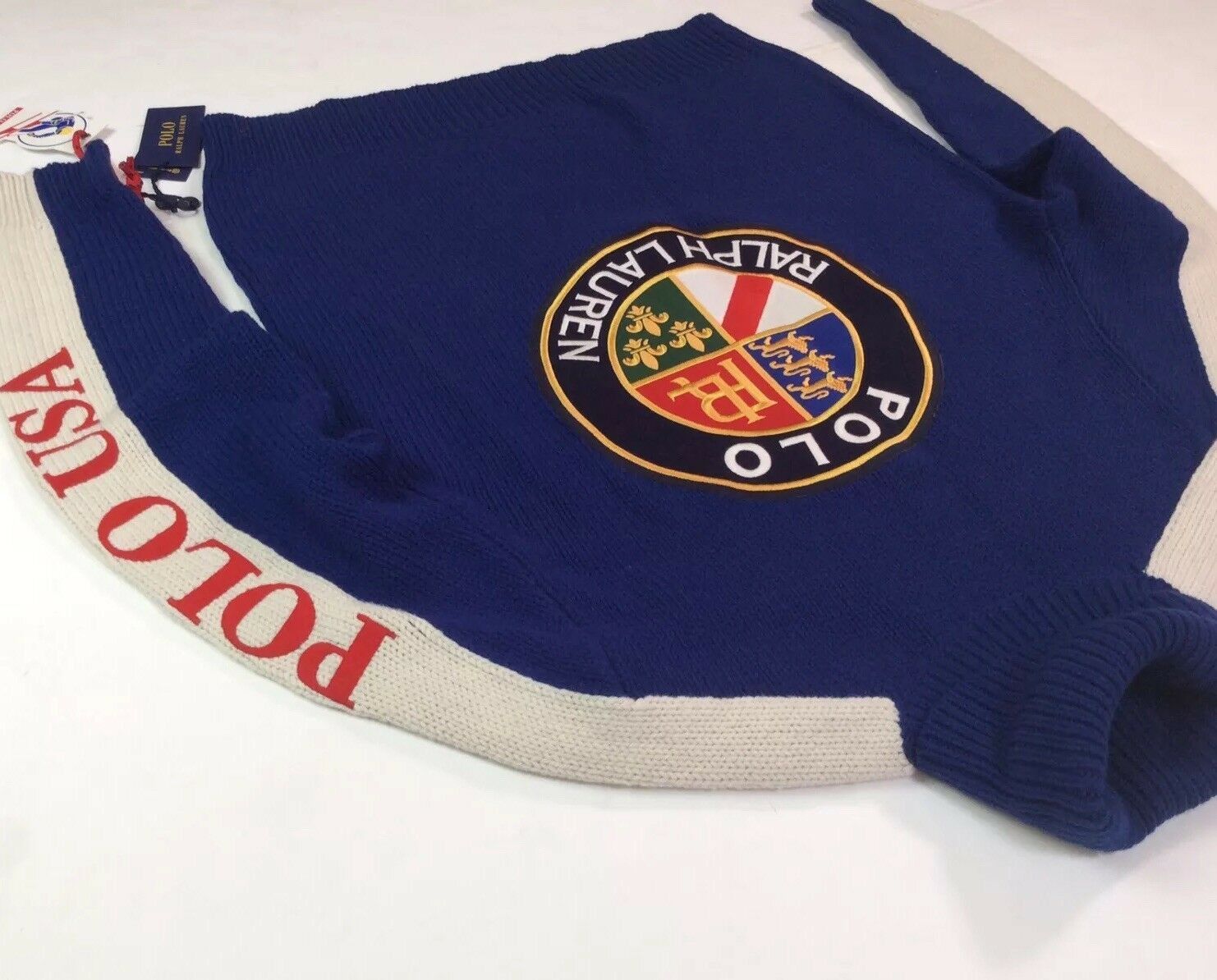 Polo Ralph Lauren Polo Ralph Lauren Downhill Cookie Turtleneck Sweater XXL Size US XXL / EU 58 / 5 - 4 Thumbnail