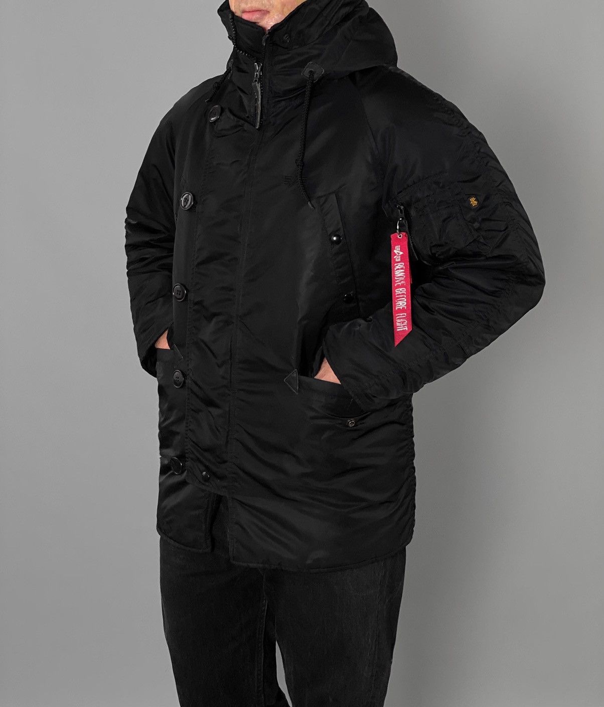 Alpha Industries × Vintage Vintage Alpha Industries N3-B Parka Jacket Size US XS / EU 42 / 0 - 4 Thumbnail