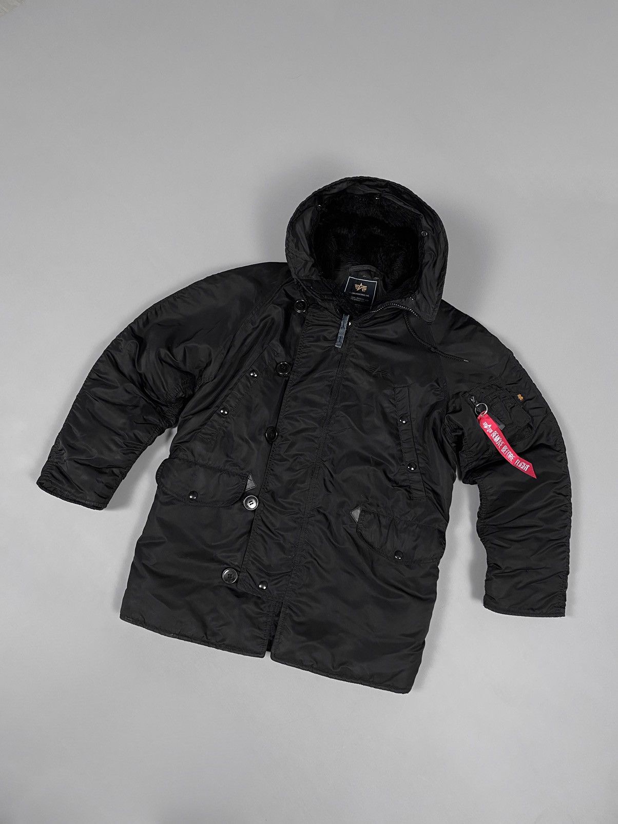Alpha Industries × Vintage Vintage Alpha Industries N3-B Parka Jacket Size US XS / EU 42 / 0 - 5 Thumbnail