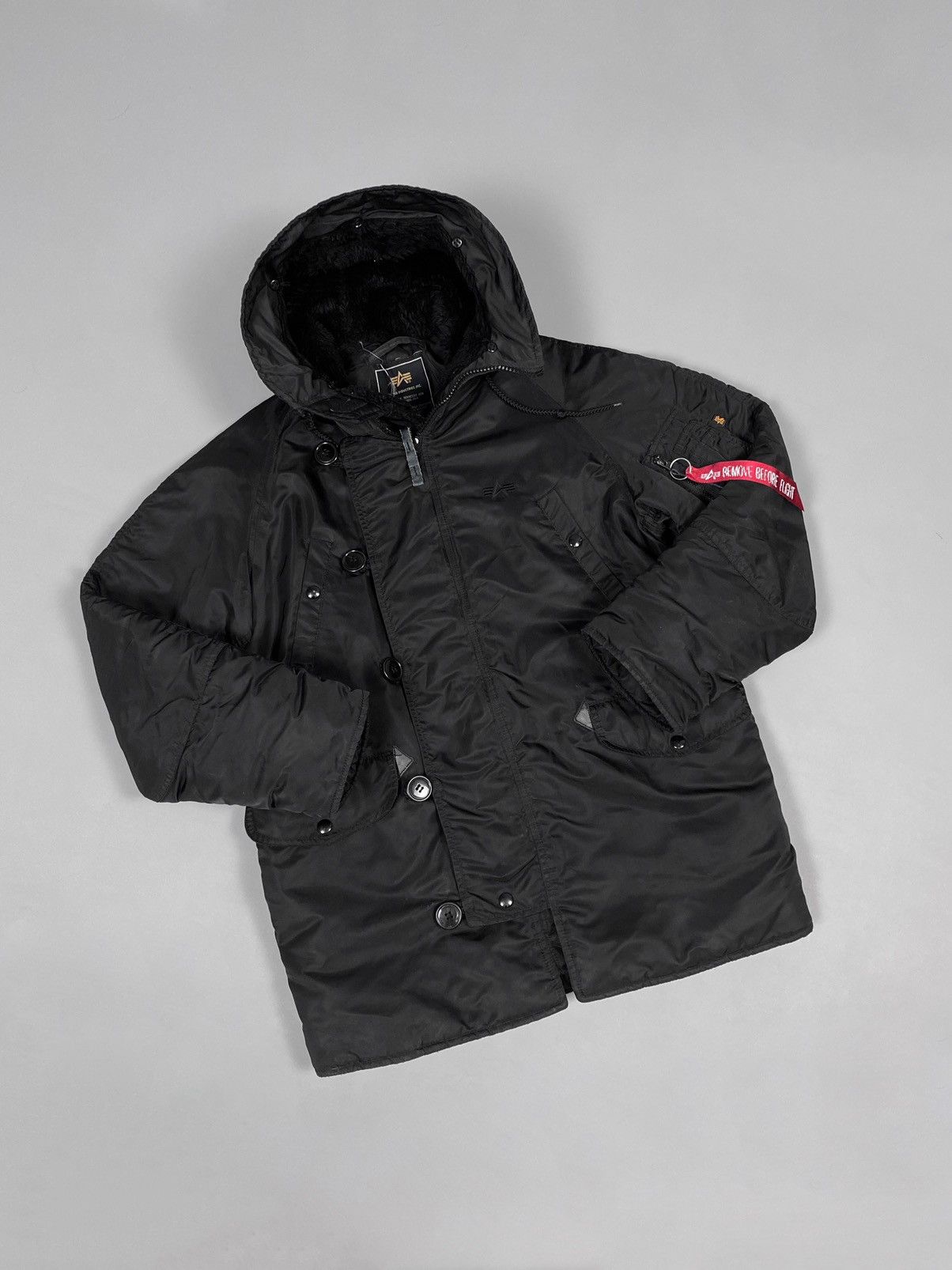 Alpha Industries × Vintage Vintage Alpha Industries N3-B Parka Jacket Size US XS / EU 42 / 0 - 1 Thumbnail
