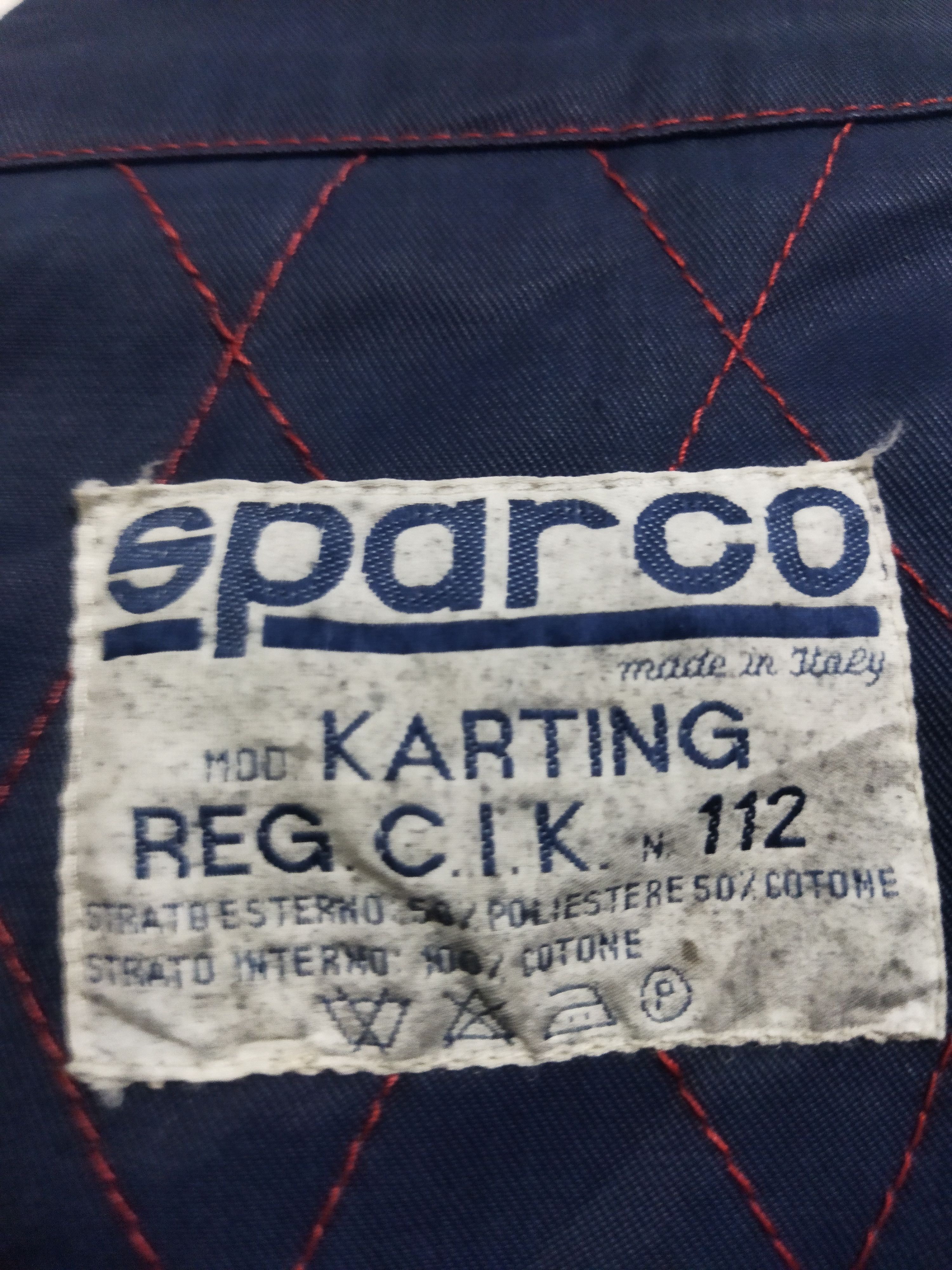 Ferrari Sparco car racing suit made in italy Size US M / EU 48-50 / 2 - 15 Thumbnail