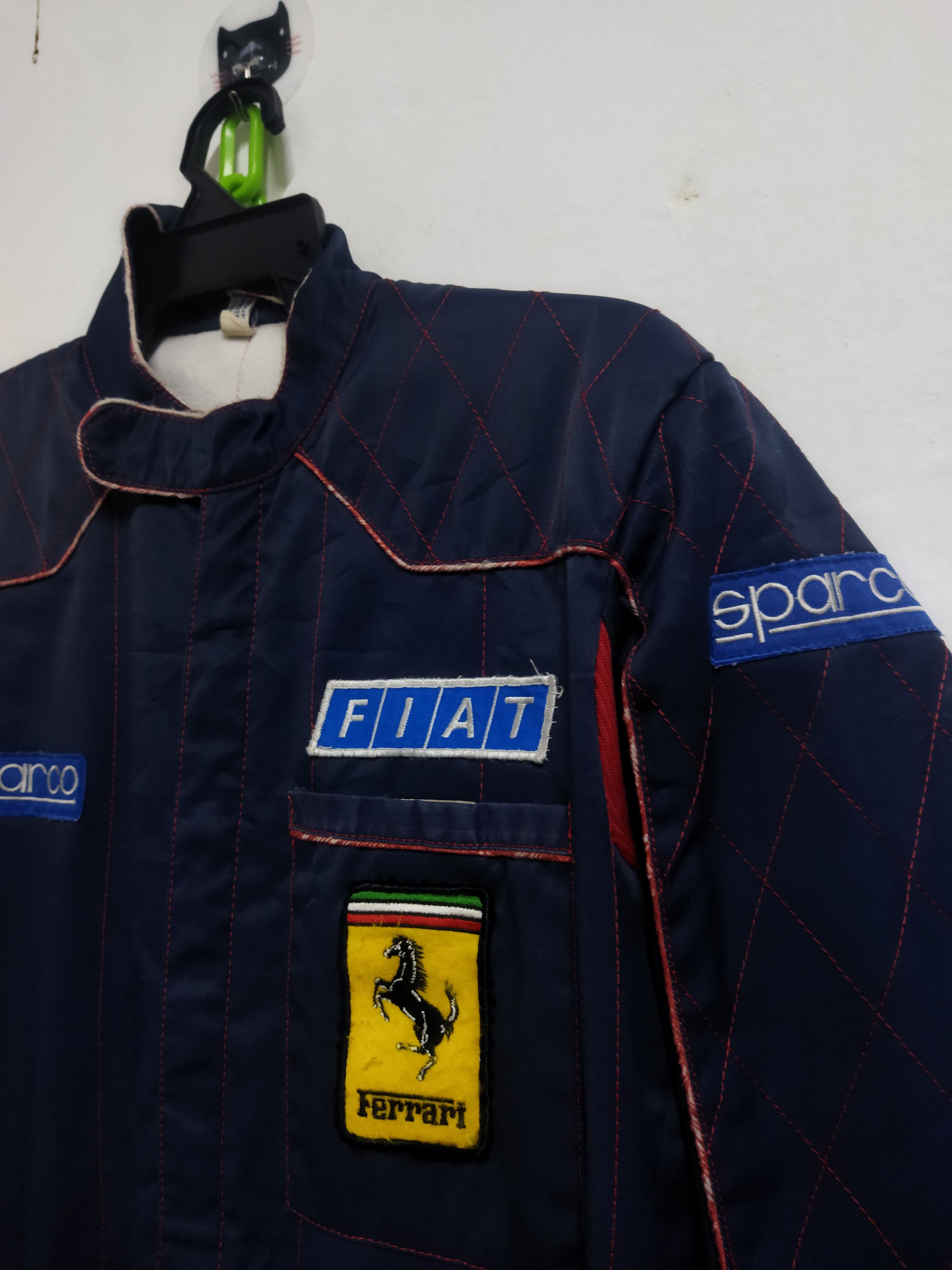 Ferrari Sparco car racing suit made in italy Size US M / EU 48-50 / 2 - 3 Thumbnail