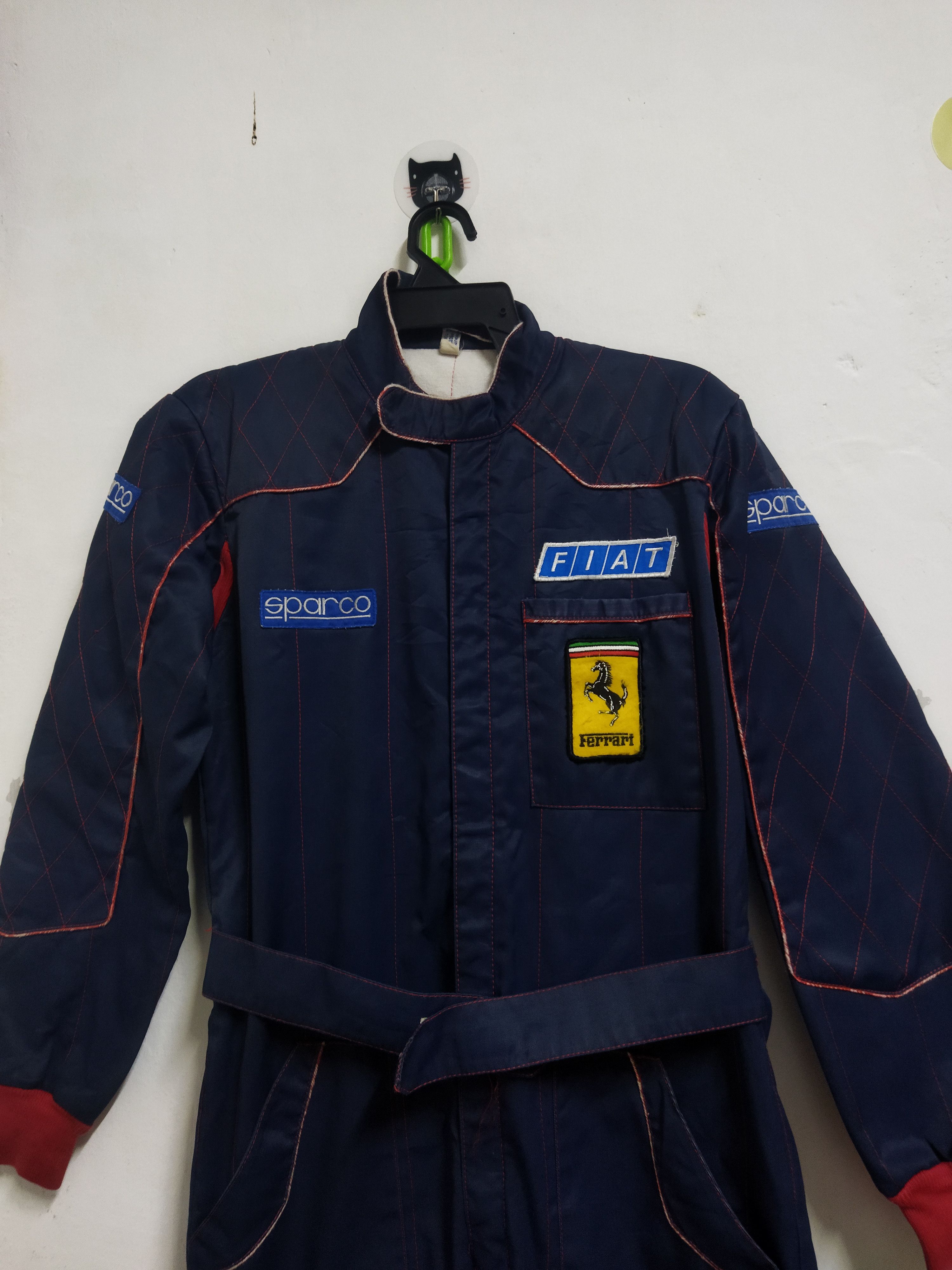 Ferrari Sparco car racing suit made in italy Size US M / EU 48-50 / 2 - 5 Thumbnail
