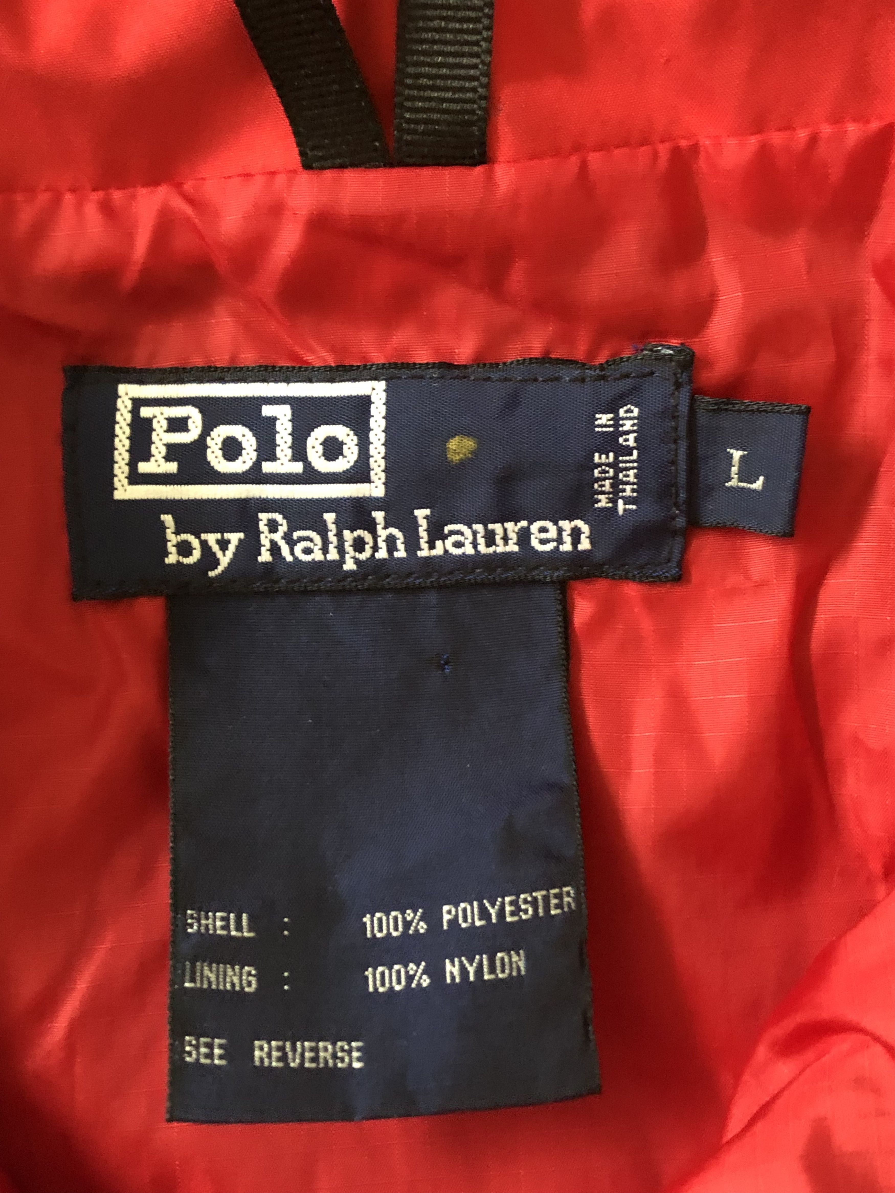 Polo Ralph Lauren Vintage Polo Ralph Lauren RL 2000 Hi Tech Pull Over Jacket Size US L / EU 52-54 / 3 - 13 Thumbnail
