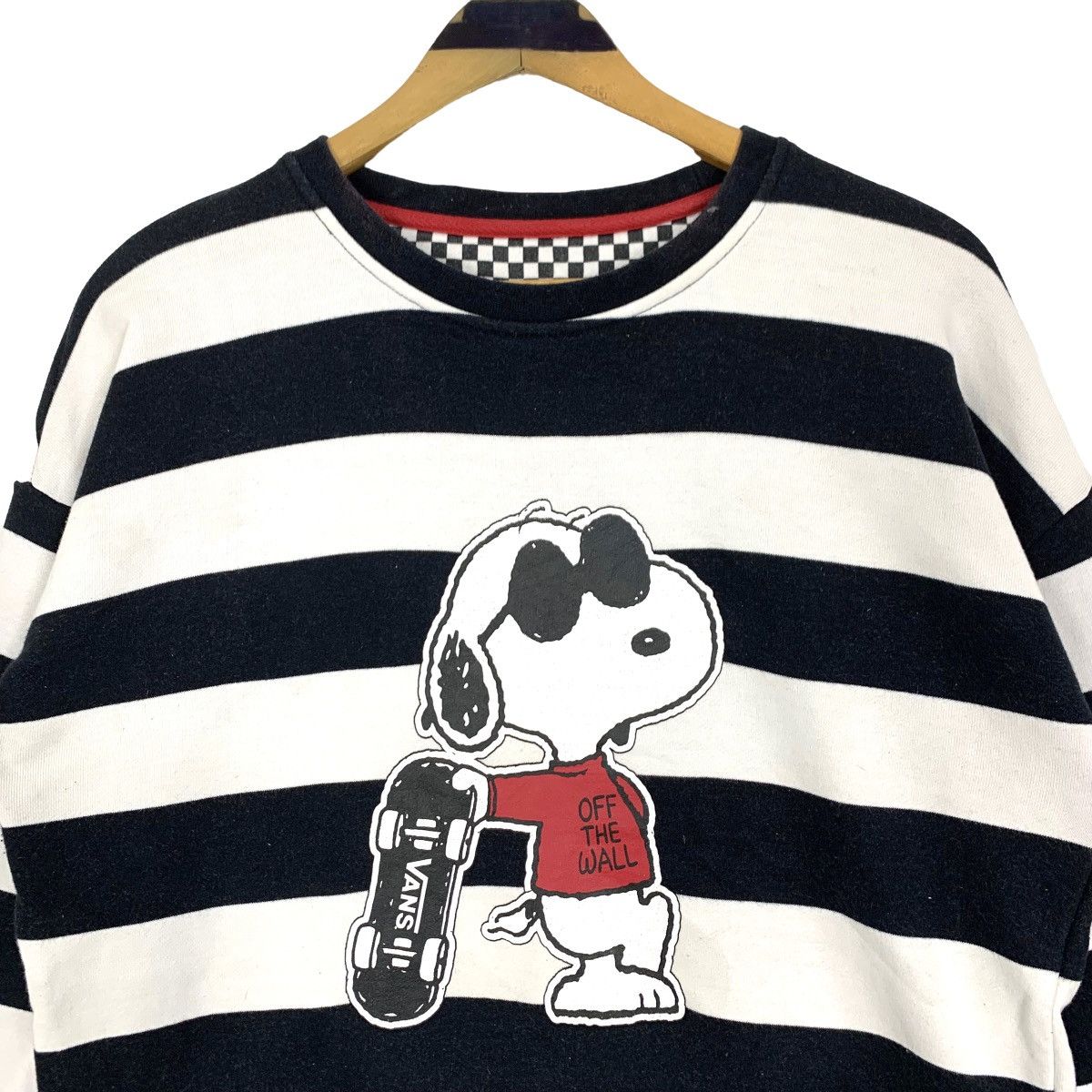 Peanuts Vintage Vans x Peanuts Skateboard Crewneck Sweatshirt Size US M / EU 48-50 / 2 - 2 Thumbnail