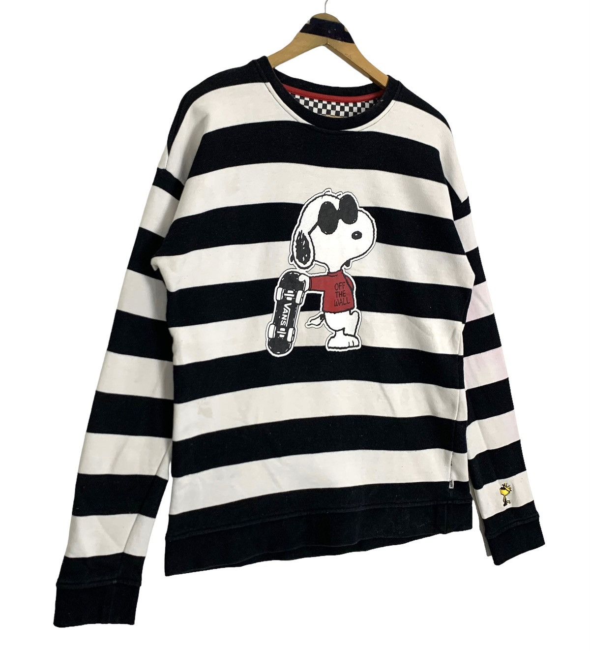 Peanuts Vintage Vans x Peanuts Skateboard Crewneck Sweatshirt Size US M / EU 48-50 / 2 - 3 Thumbnail