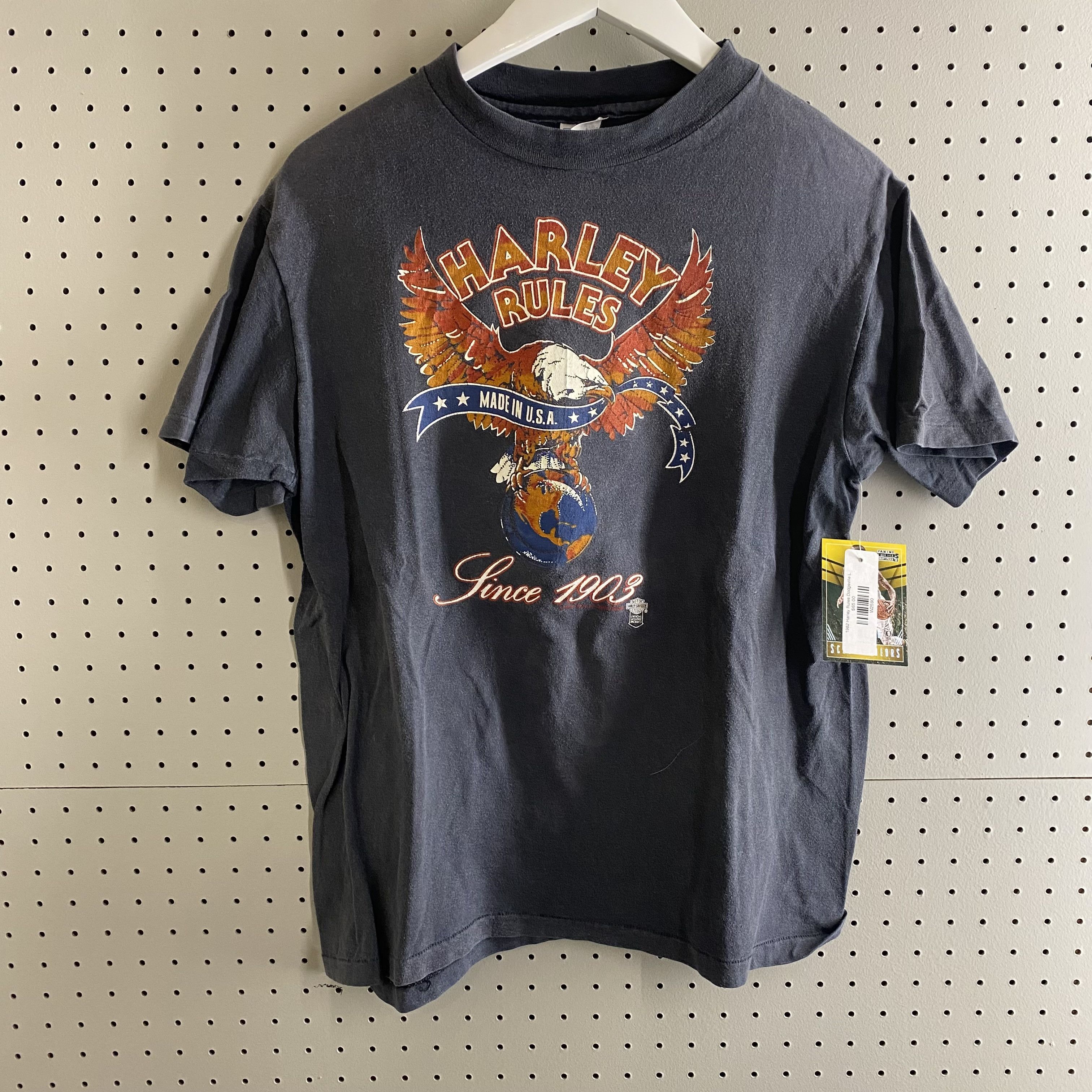 Vintage 1982 Harley Davidson Dodgeville Shirt