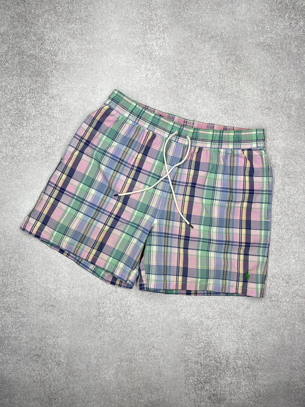 Polo Ralph Lauren Vintage Polo Ralph Lauren Plaid shorts size L Y2K Size US 34 / EU 50 - 1 Thumbnail