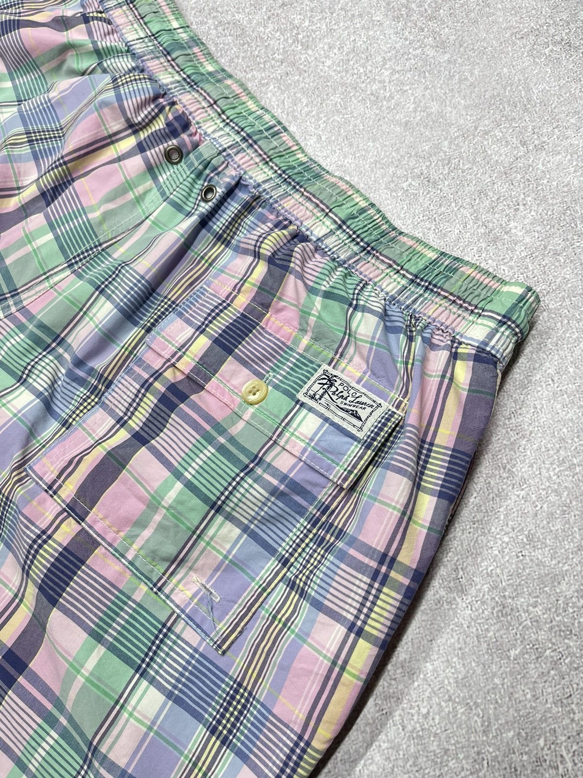 Polo Ralph Lauren Vintage Polo Ralph Lauren Plaid shorts size L Y2K Size US 34 / EU 50 - 6 Thumbnail