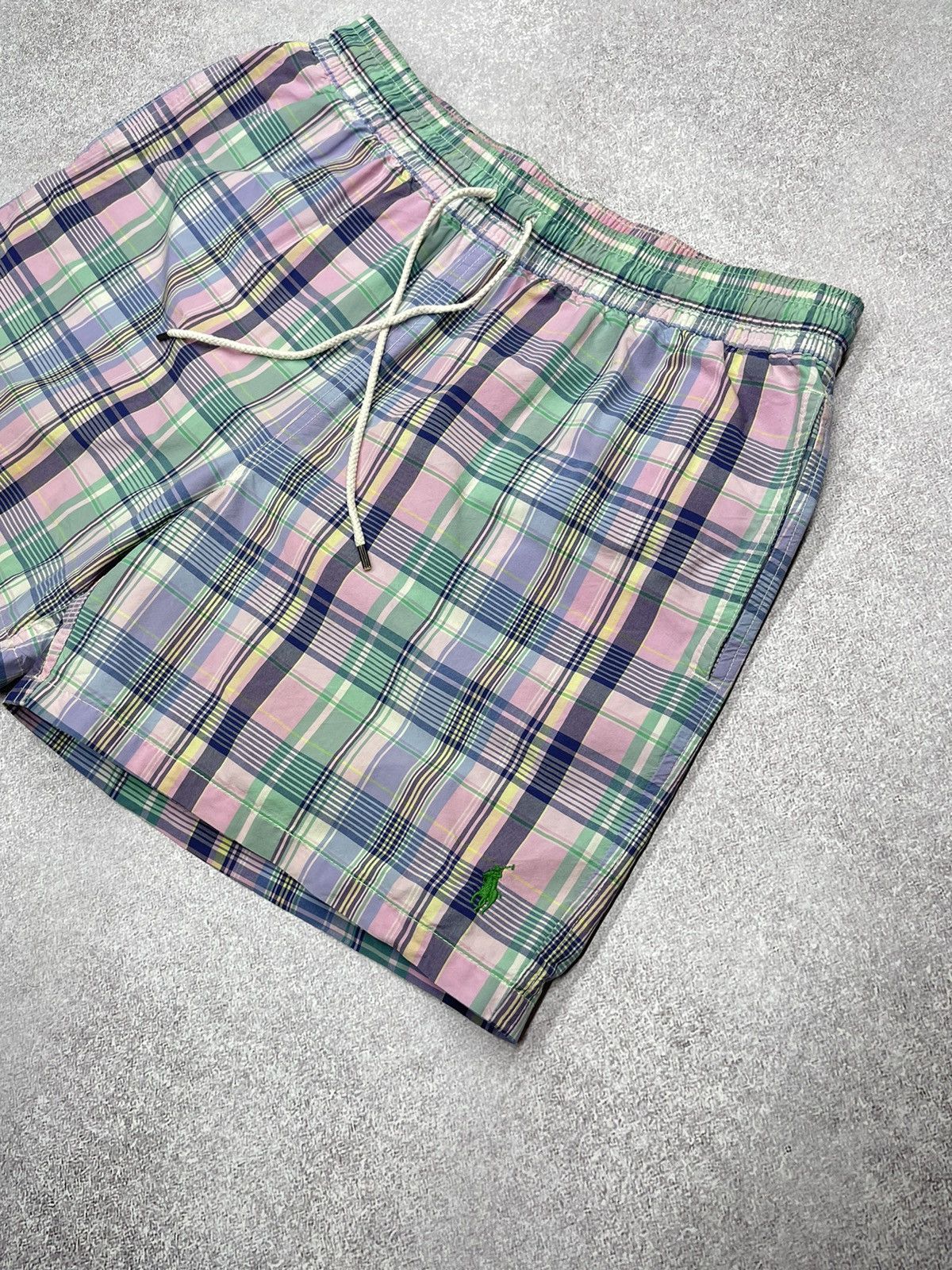Polo Ralph Lauren Vintage Polo Ralph Lauren Plaid shorts size L Y2K Size US 34 / EU 50 - 3 Thumbnail