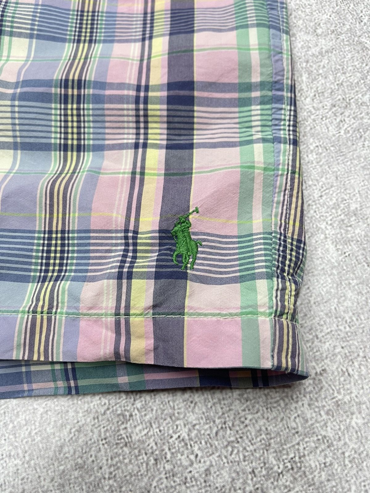 Polo Ralph Lauren Vintage Polo Ralph Lauren Plaid shorts size L Y2K Size US 34 / EU 50 - 5 Thumbnail