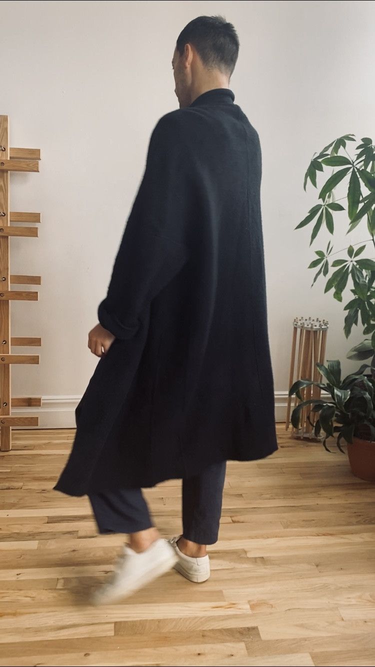Sulvam Black Hitoe Coat Size US S / EU 44-46 / 1 - 6 Thumbnail