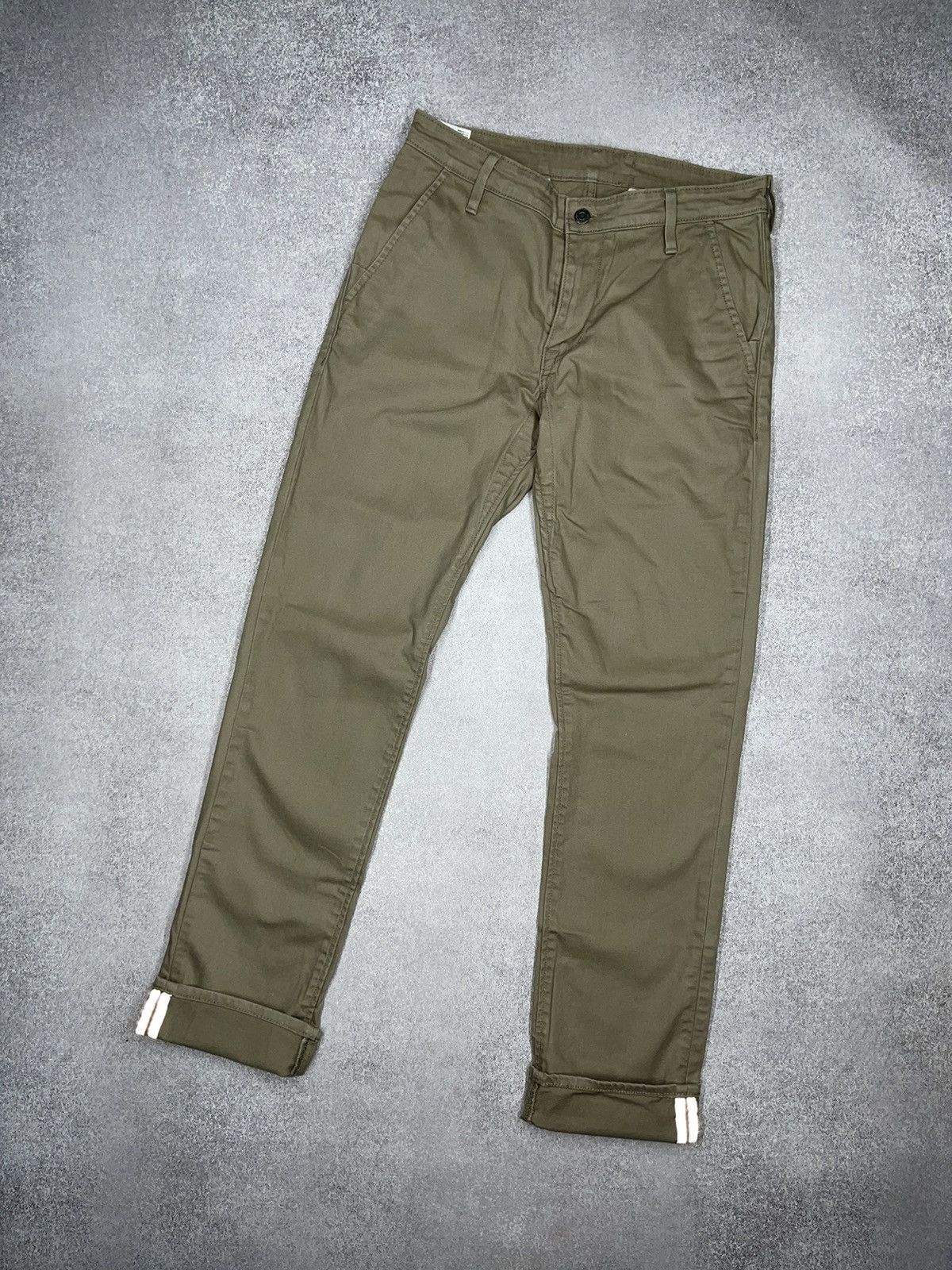Levi's Levis Commuters Reflective Selvedge Chino Pants size 32x34 Size US 32 / EU 48 - 5 Thumbnail