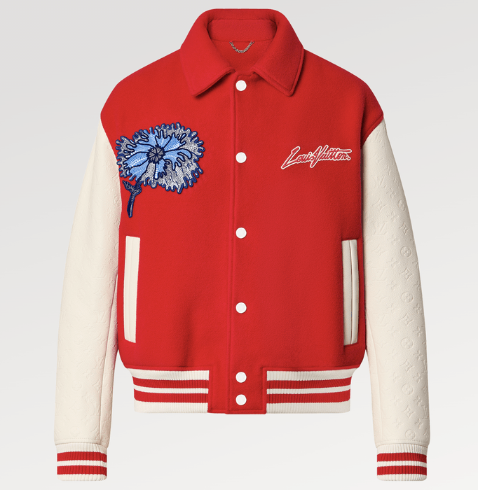 Louis Vuitton Louis Vuitton varsity jacket, Grailed