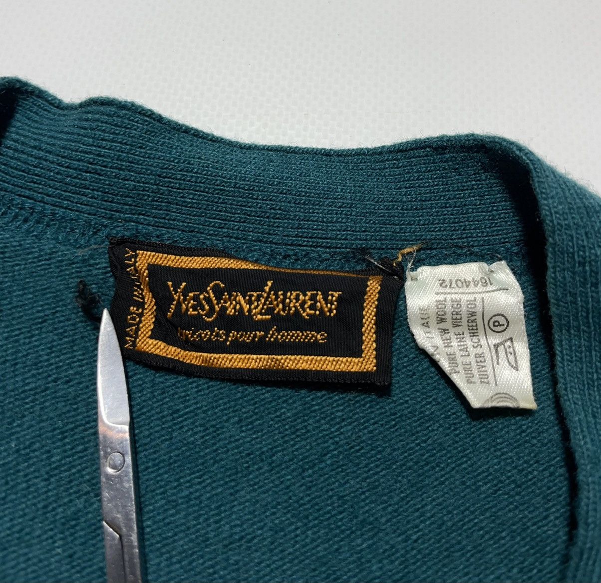 Yves Saint Laurent Yves Saint Laurent Tricots Pour Homme Wool Vest Size US L / EU 52-54 / 3 - 6 Thumbnail