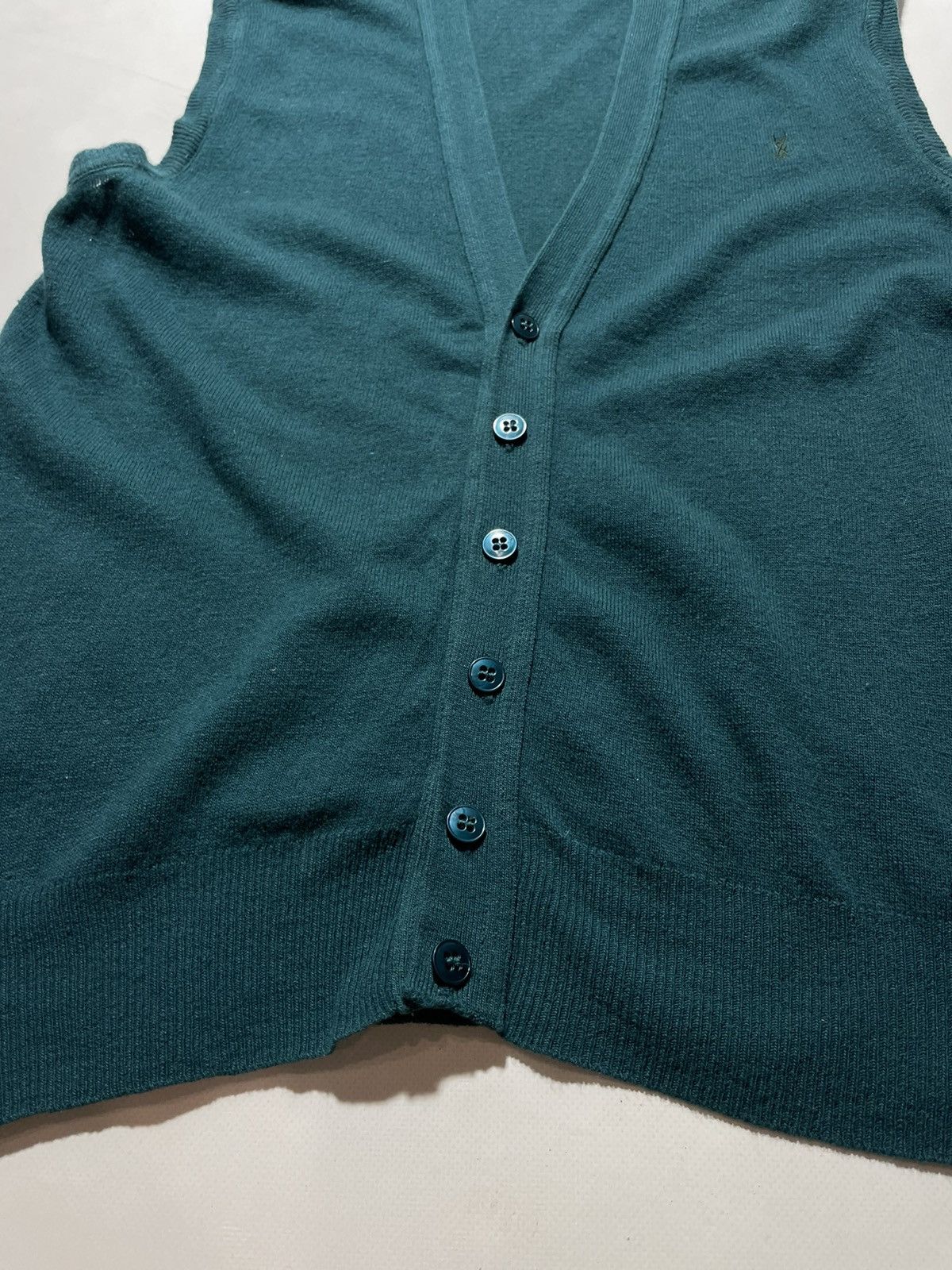 Yves Saint Laurent Yves Saint Laurent Tricots Pour Homme Wool Vest Size US L / EU 52-54 / 3 - 3 Thumbnail