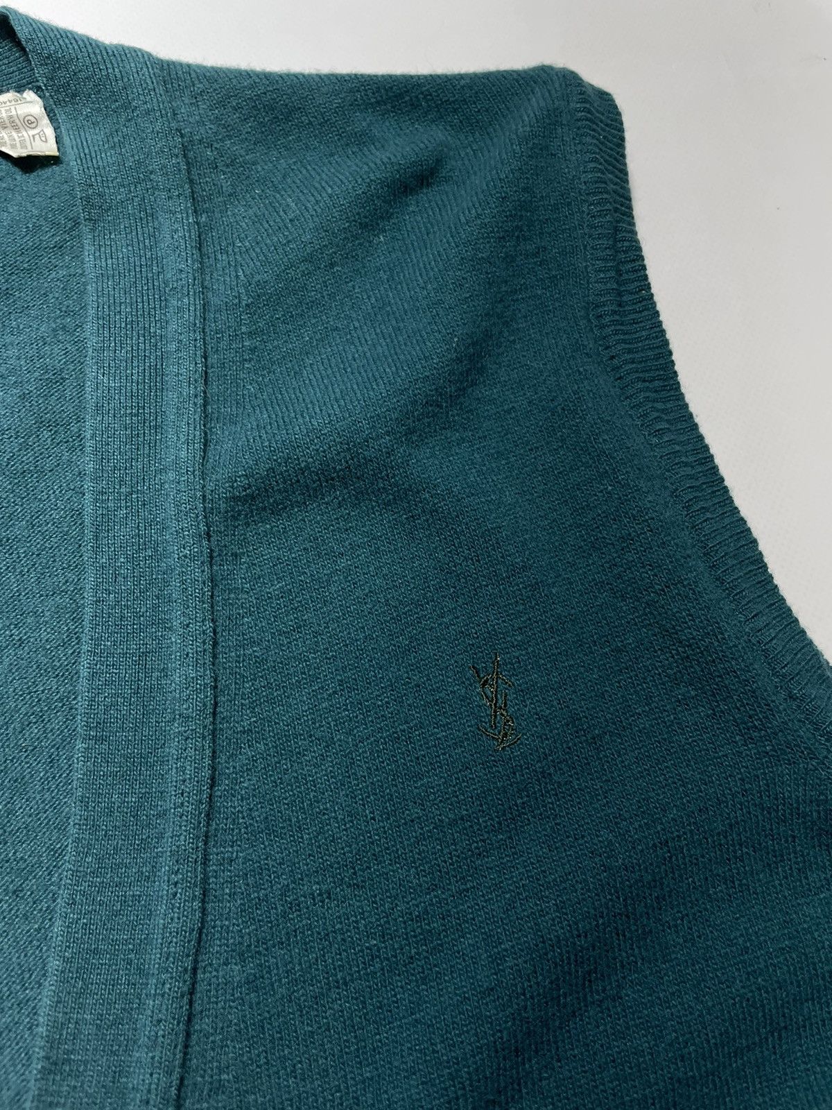 Yves Saint Laurent Yves Saint Laurent Tricots Pour Homme Wool Vest Size US L / EU 52-54 / 3 - 5 Thumbnail