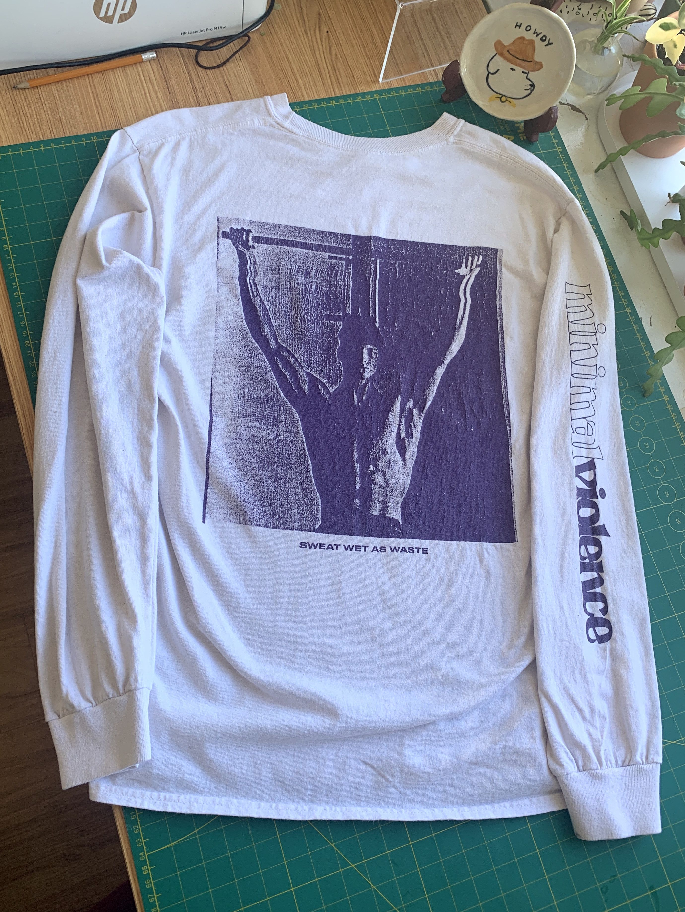 Misbhv MINIMAL VIOLENCE "NIGHT GYM" TEE Size US M / EU 48-50 / 2 - 3 Thumbnail