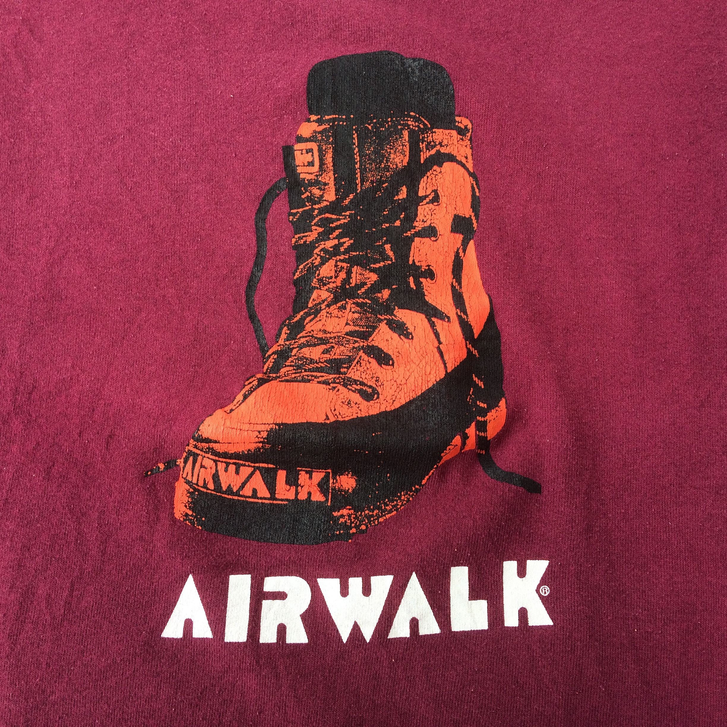 Airwalk × Vintage Vtg Airwalk 80s Skateboard Rare Sweatshirt Size US L / EU 52-54 / 3 - 2 Thumbnail