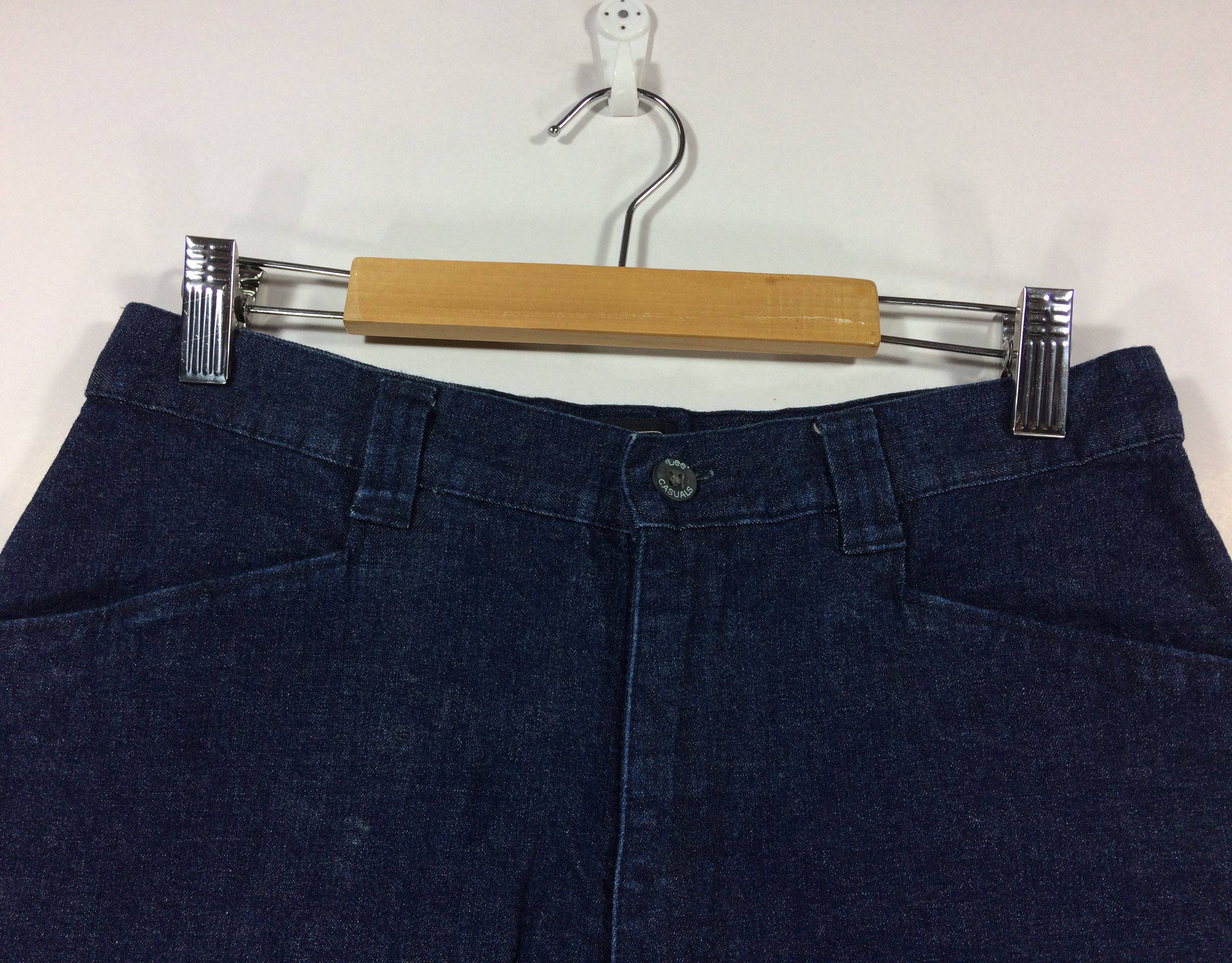 Lee × Vintage Vtg Lee Jeans Short Jorts Pant Women Girl Jeans Size 27" / US 4 / IT 40 - 3 Thumbnail