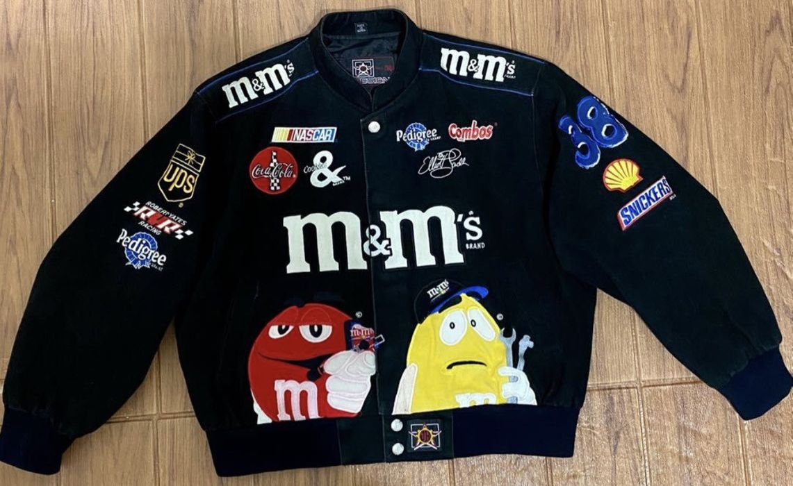 NASCAR Nascar M&M's racing jacket by JH Design | Grailed