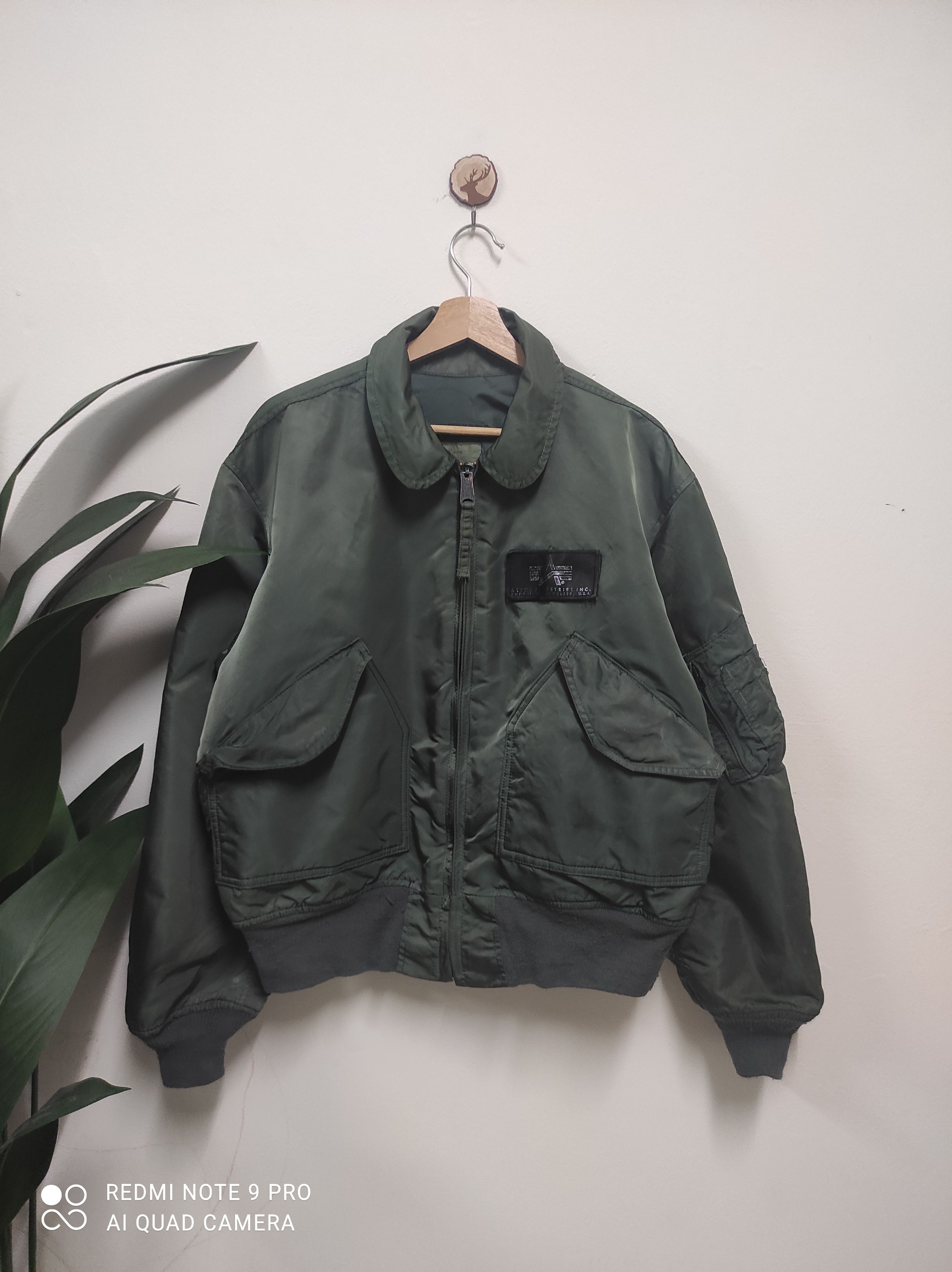 Alpha Industries Vintage Alpha Industries Flight Jacket Size US L / EU 52-54 / 3 - 1 Thumbnail