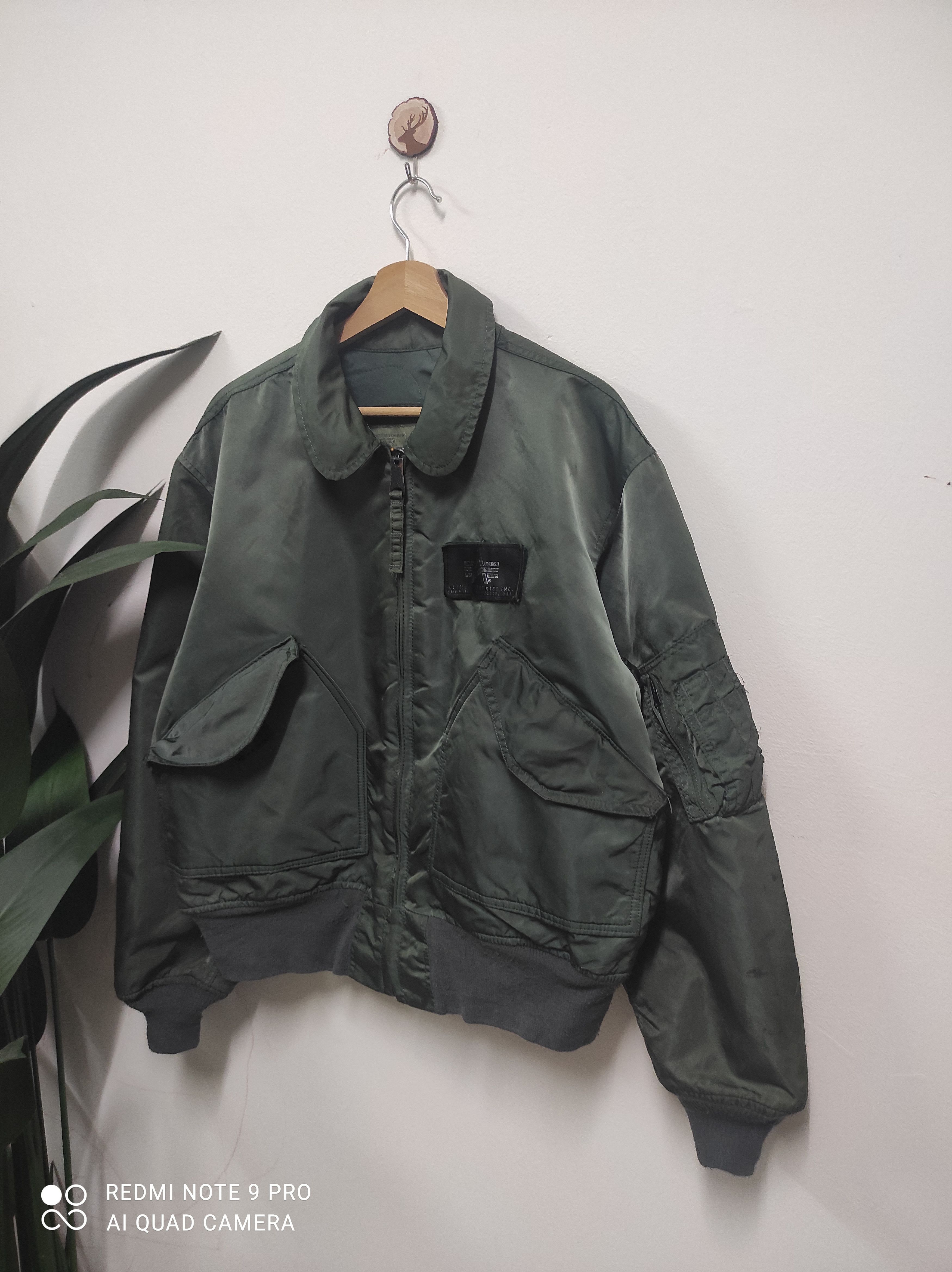 Alpha Industries Vintage Alpha Industries Flight Jacket Size US L / EU 52-54 / 3 - 3 Thumbnail