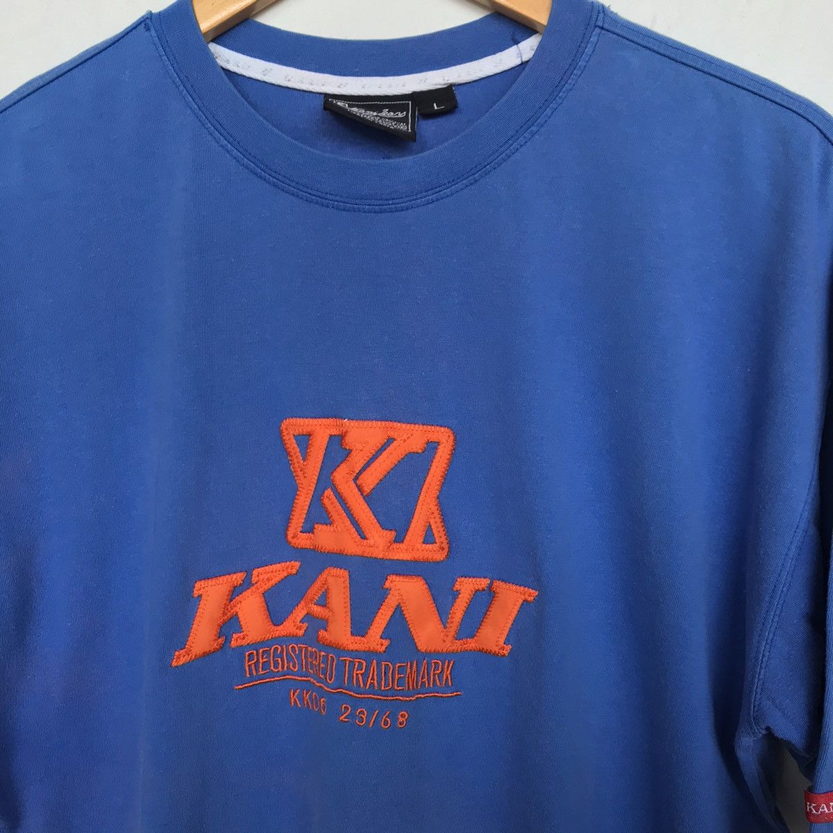 Karl Kani vintage karl kani big logo tshirt Size US L / EU 52-54 / 3 - 3 Thumbnail