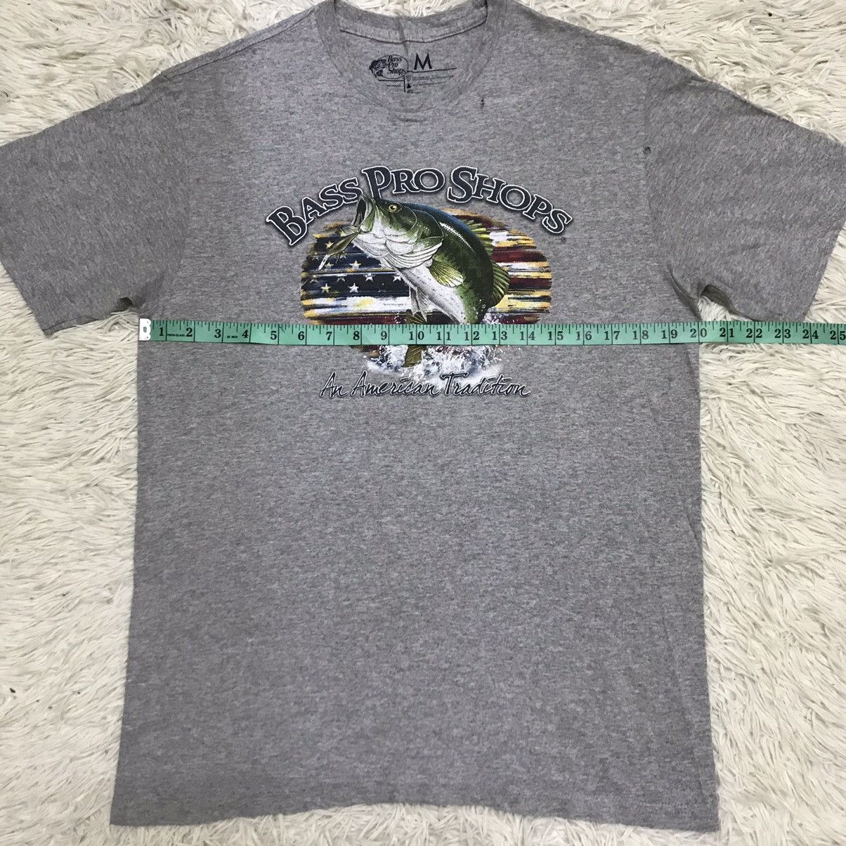 Japanese Brand Bass pro shops distressed tshirt Size US M / EU 48-50 / 2 - 11 Thumbnail