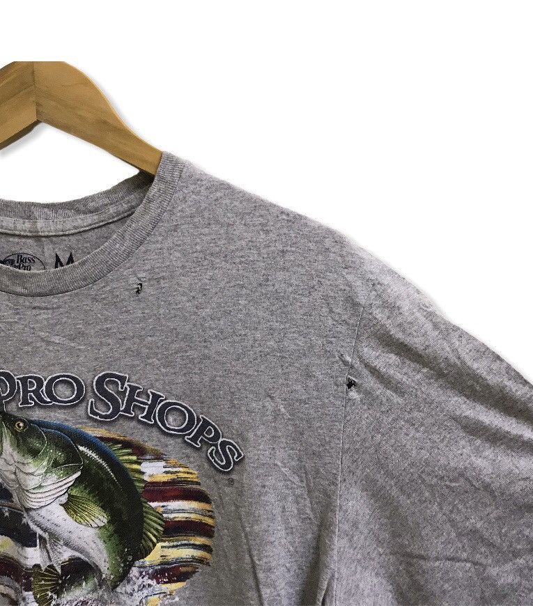 Japanese Brand Bass pro shops distressed tshirt Size US M / EU 48-50 / 2 - 6 Thumbnail