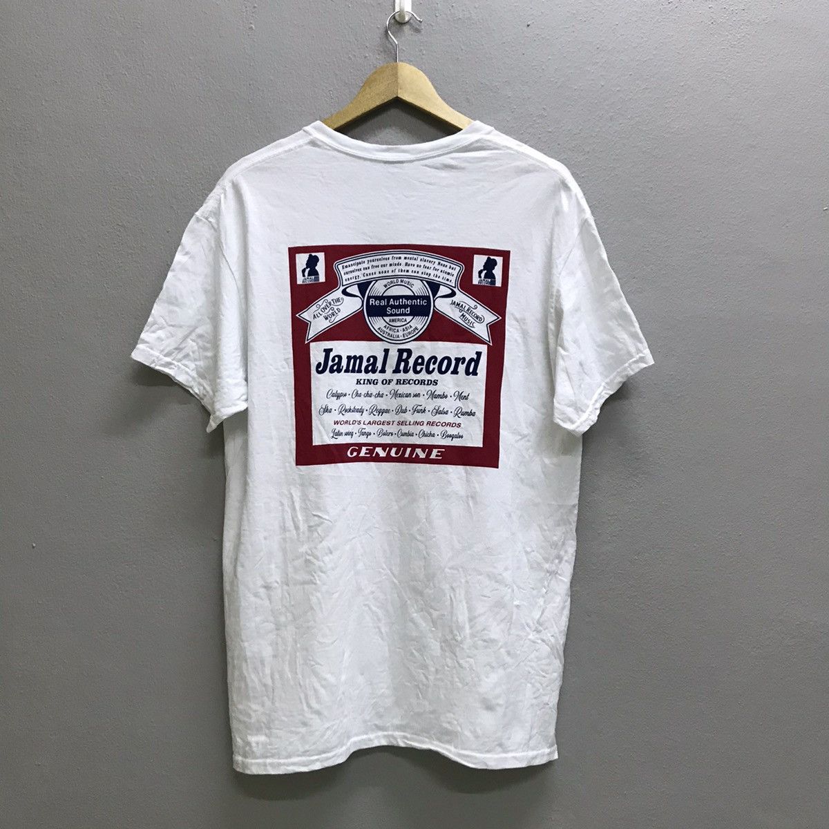 Band Tees Jamal record authentic world music Tshirt Size US L / EU 52-54 / 3 - 6 Thumbnail