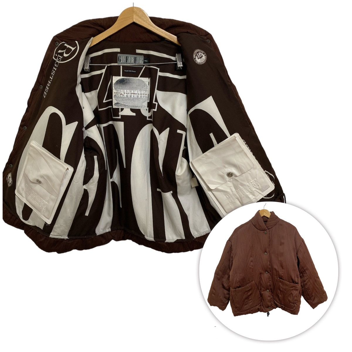 Gianfranco Ferre Gieffeffe GFF Art & Technology Jacket