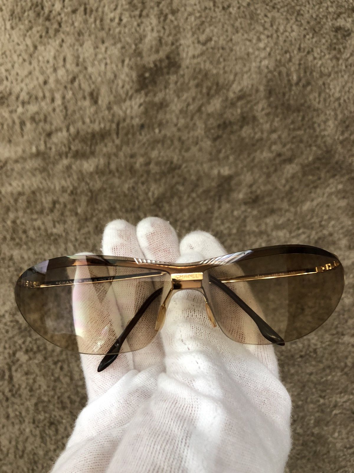 Chanel Chanel logo sunglasses Size ONE SIZE - 2 Thumbnail