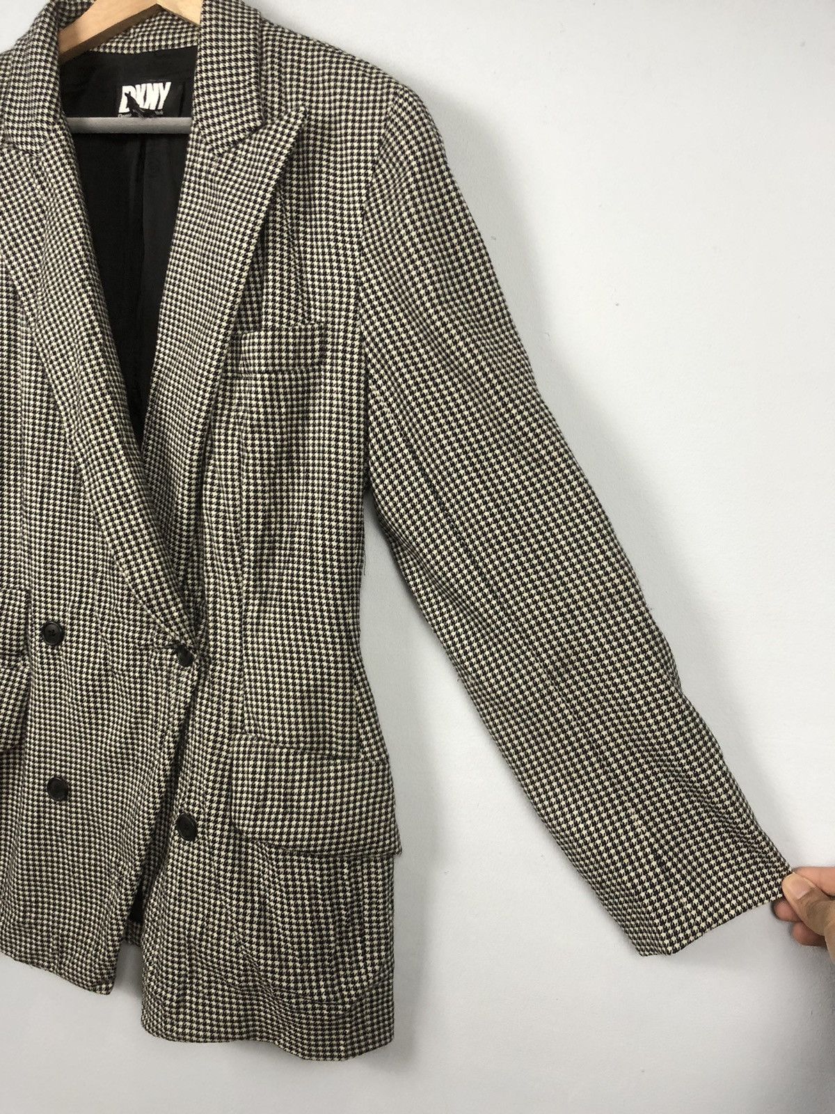 DKNY × Other × Vintage Dkny Blazer Wool Jacket Size M / US 6-8 / IT 42-44 - 4 Thumbnail