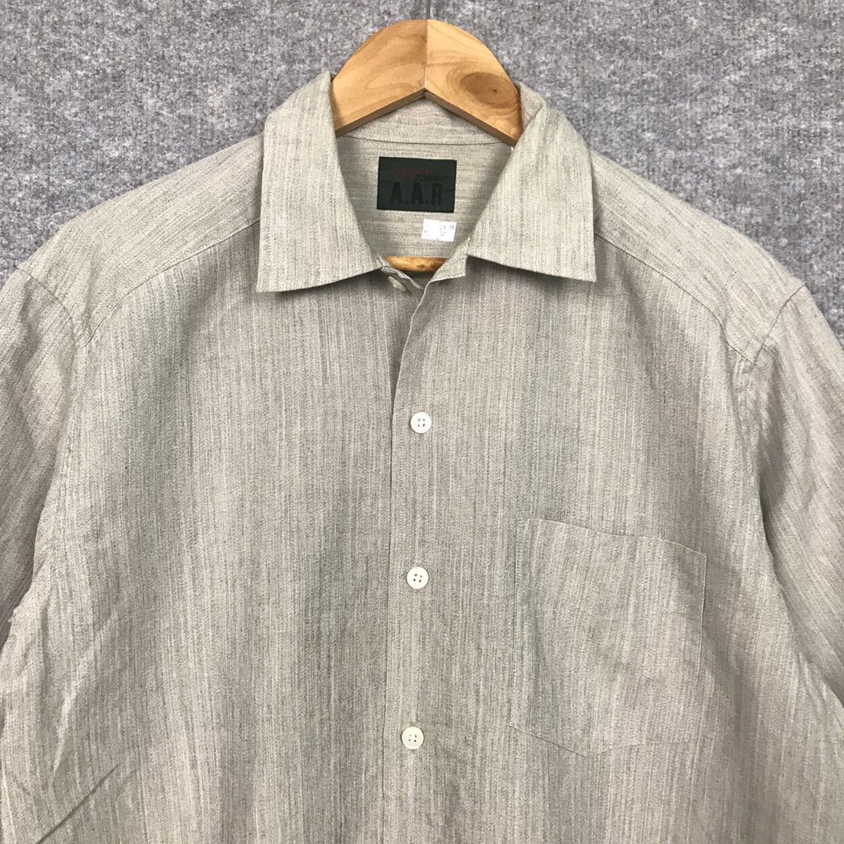 Vintage × Yohji Yamamoto YOHJI YAMAMOTO X A.A.R DURBAN 80s CLASSIC BUTTON UP SHIRT Size US M / EU 48-50 / 2 - 2 Thumbnail