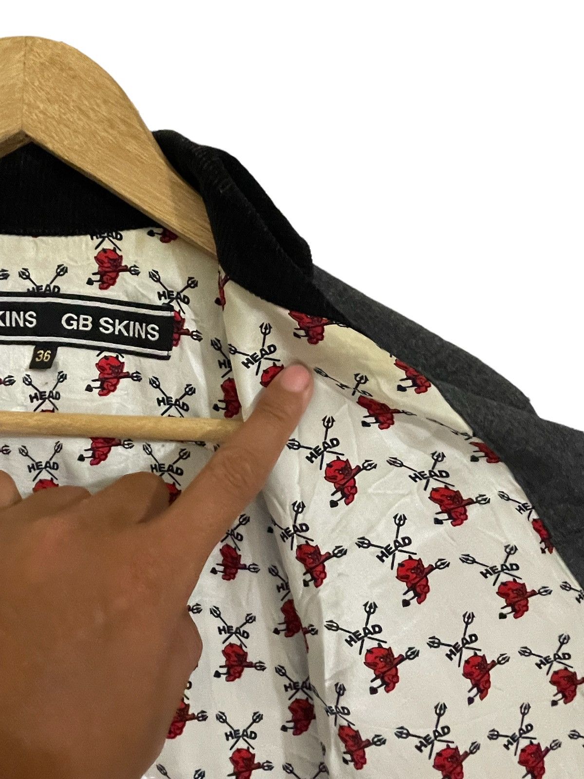 Japanese Brand Red Head jacket GB skins japanese brand Size US S / EU 44-46 / 1 - 14 Thumbnail