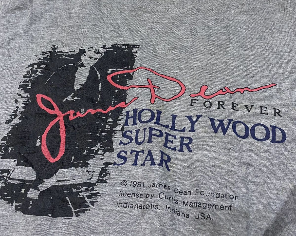 Vintage Vintage james Dean Hollywod movie Star Sweatshirt Size US M / EU 48-50 / 2 - 3 Thumbnail