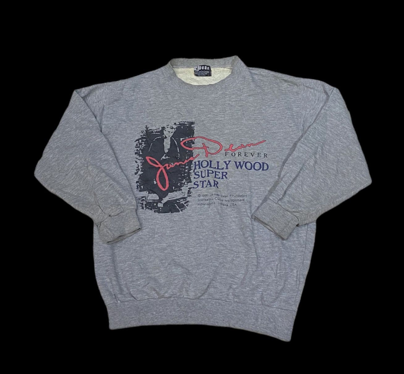 Vintage Vintage james Dean Hollywod movie Star Sweatshirt Size US M / EU 48-50 / 2 - 1 Thumbnail