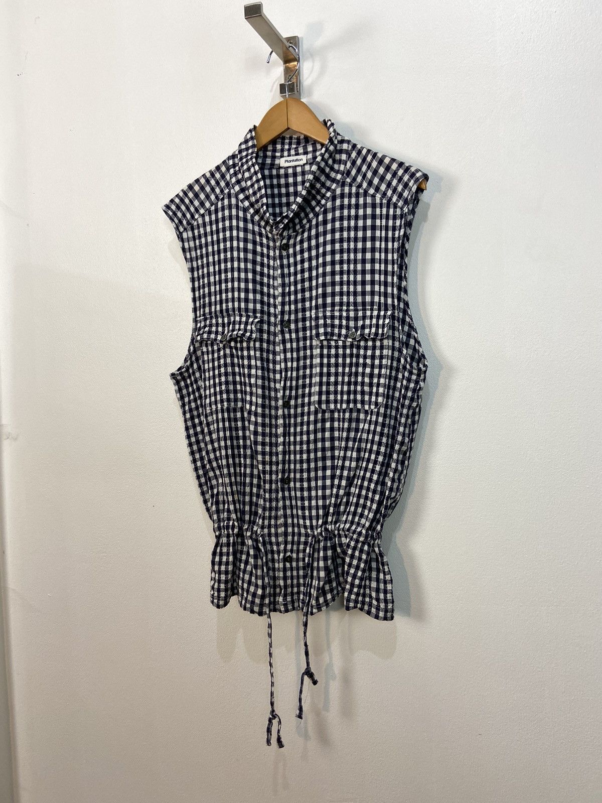 Issey Miyake Plantation Sleeveless Shirt